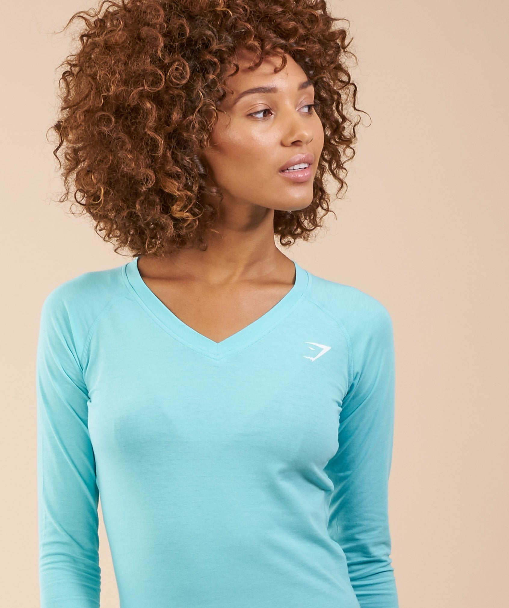 Verve Long Sleeve T-Shirt in Marine Blue - view 3