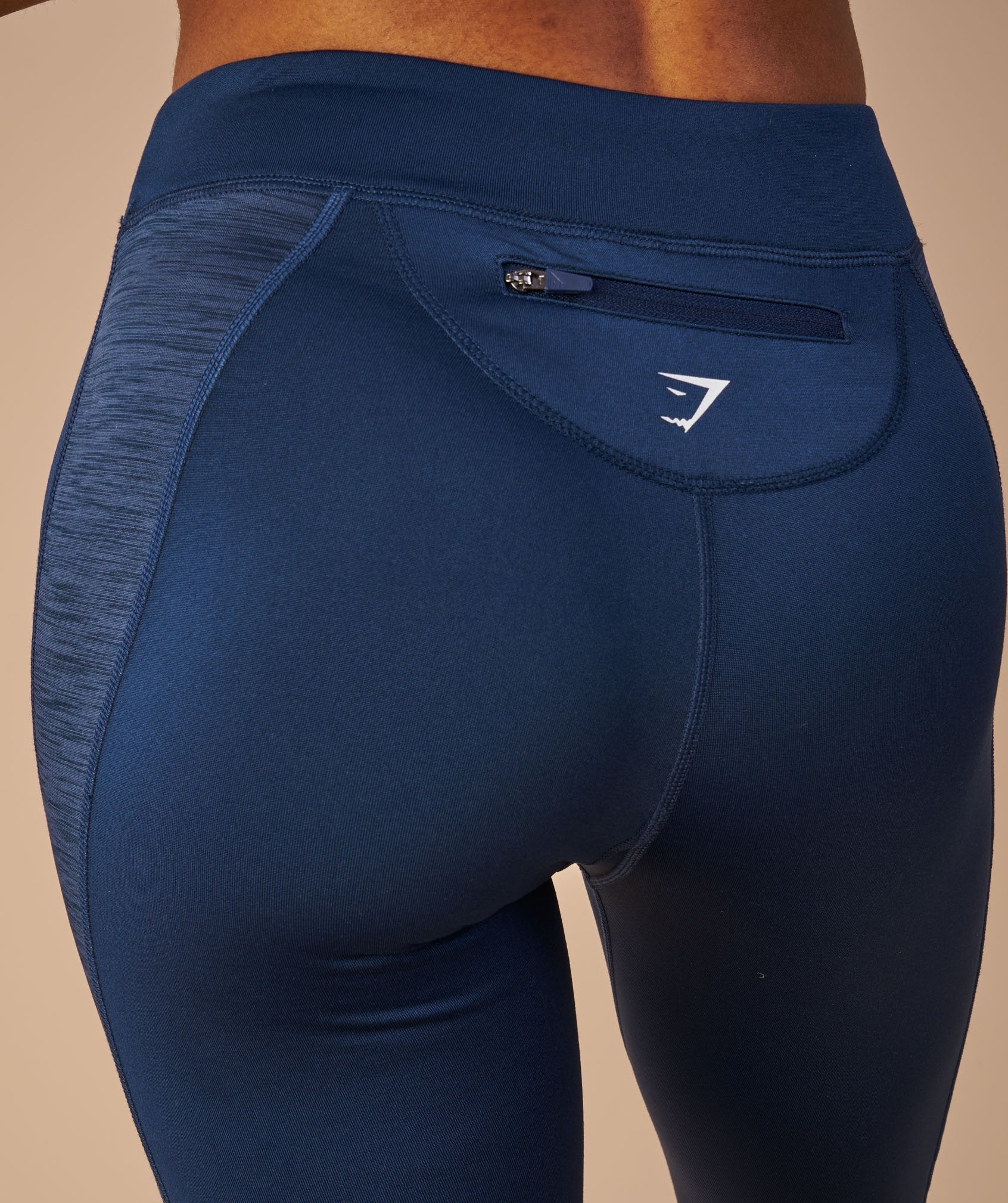 Winter Running Leggings in Sapphire Blue - view 6