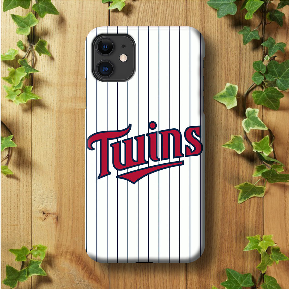 Baseball Minnesota Twins Mlb 002 Iphone 11 Hoesje Cc-31098-0