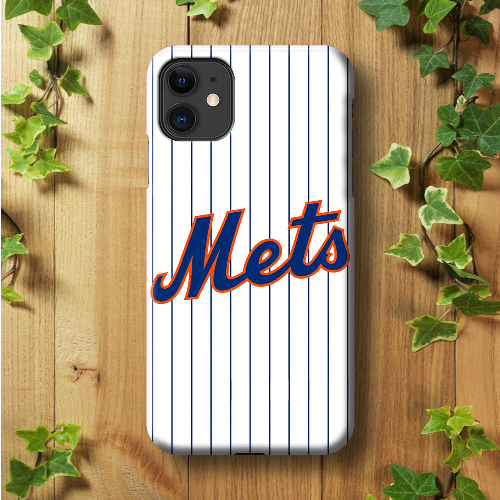 Baseball New York Mets Mlb 001 Iphone 11 Hoesje Cc-96747-0