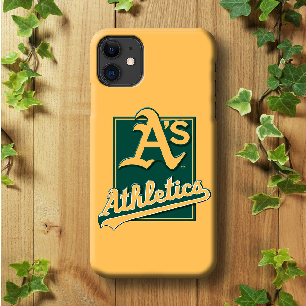 Baseball Oakland Athletics Mlb 002 Iphone 11 Hoesje Cc-30713-0