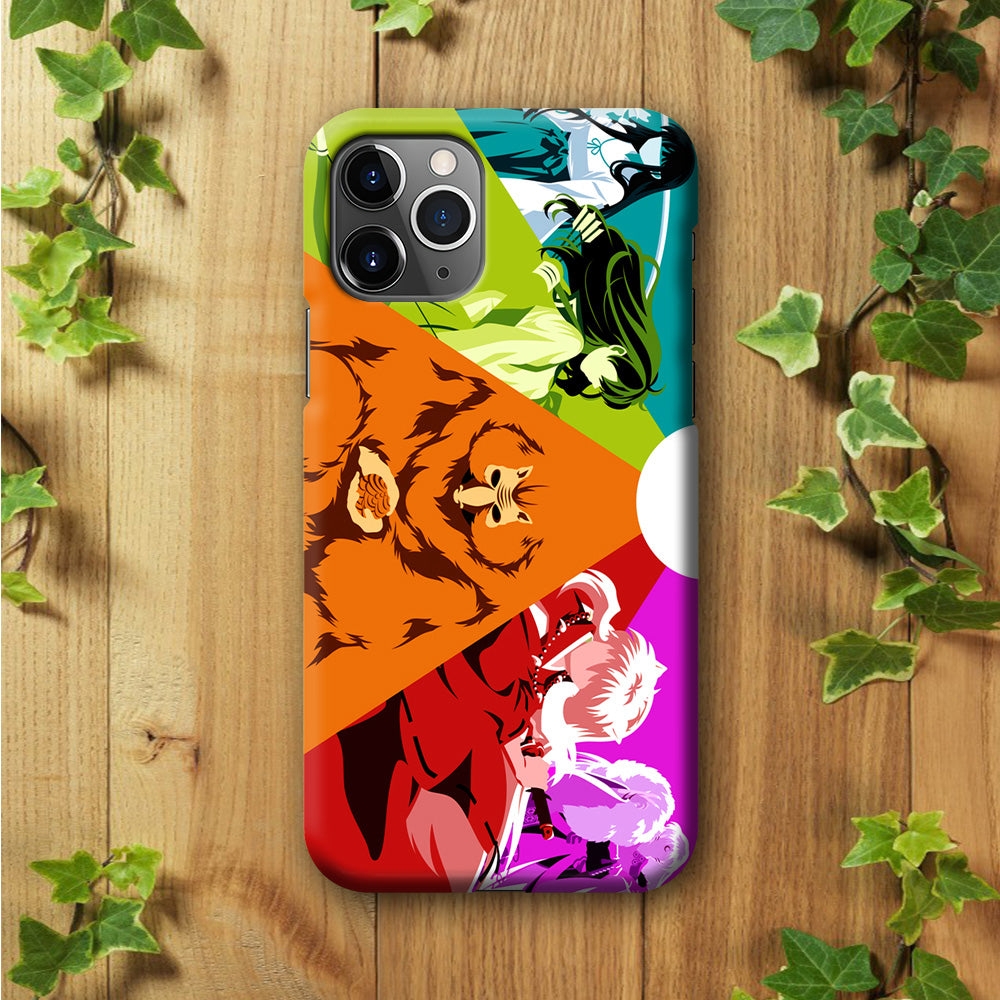 Inuyasha Characters Iphone 11 Pro Max Hoesje Cc-70568-0