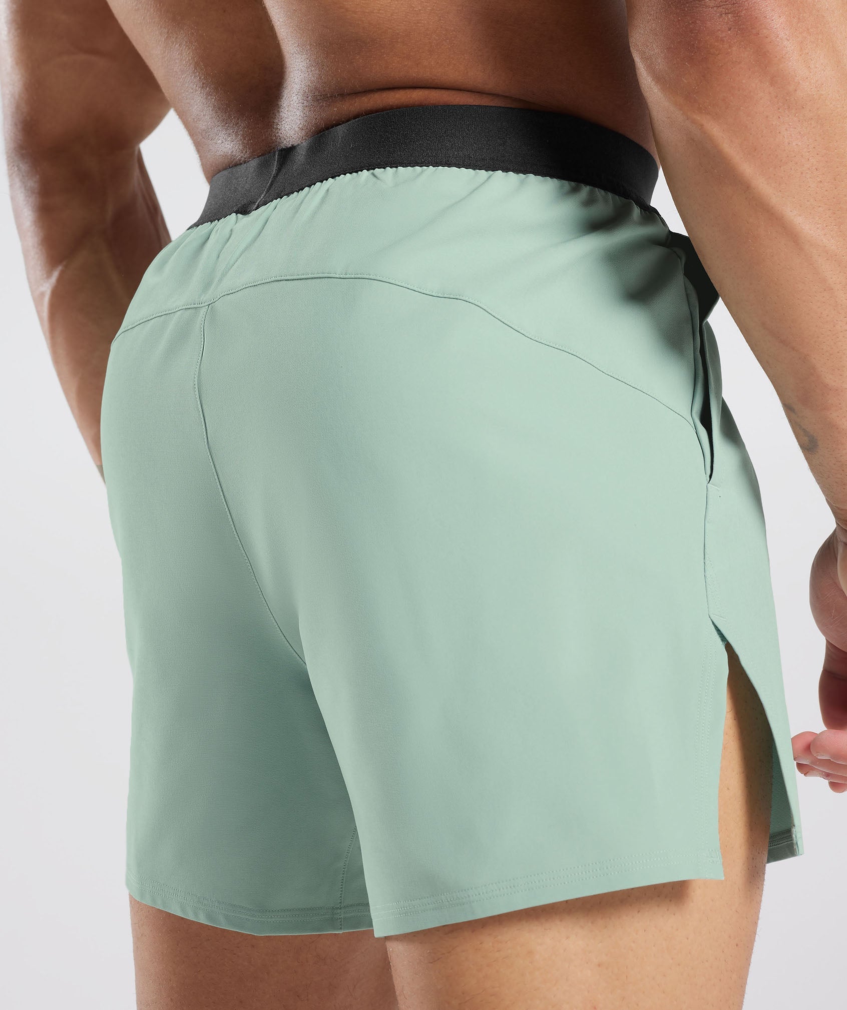 315 Woven Shorts in Frost Teal - view 6