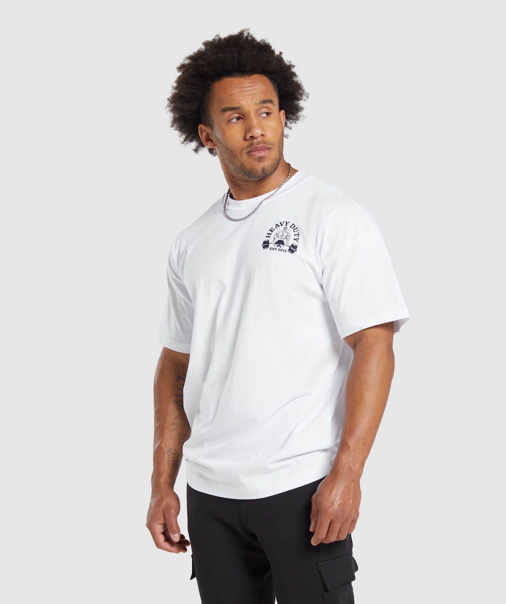 Heavy Duty T-Shirt in White - view 3