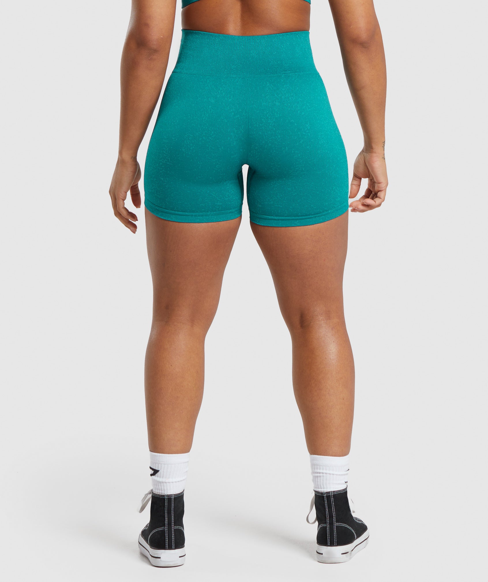 Adapt Fleck Seamless Shorts in Ocean Teal/Artificial Teal - view 2