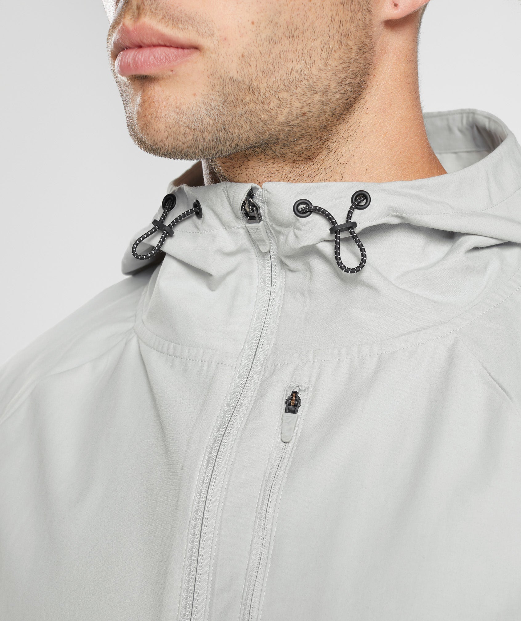 Apex Jacket in Light Grey - view 5