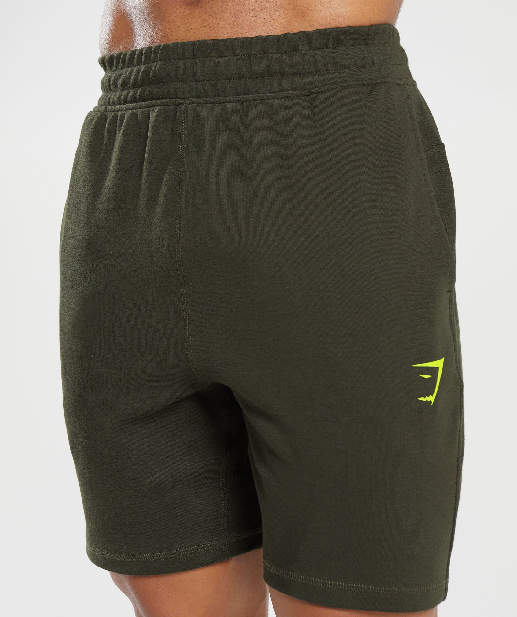 Bold 7" Shorts in Deep Olive Green - view 5