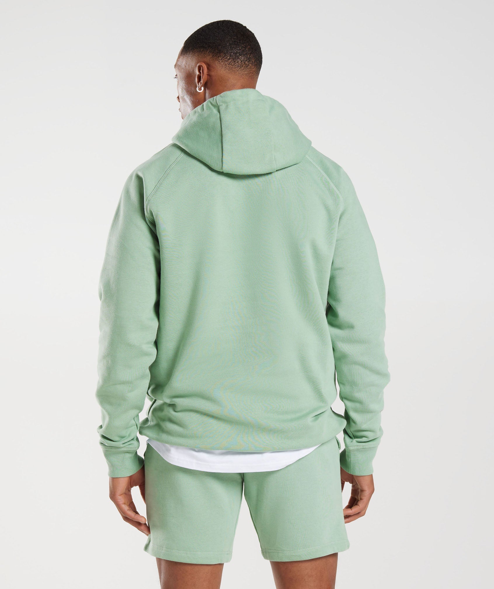 Crest Hoodie in Desert Sage Green - view 2