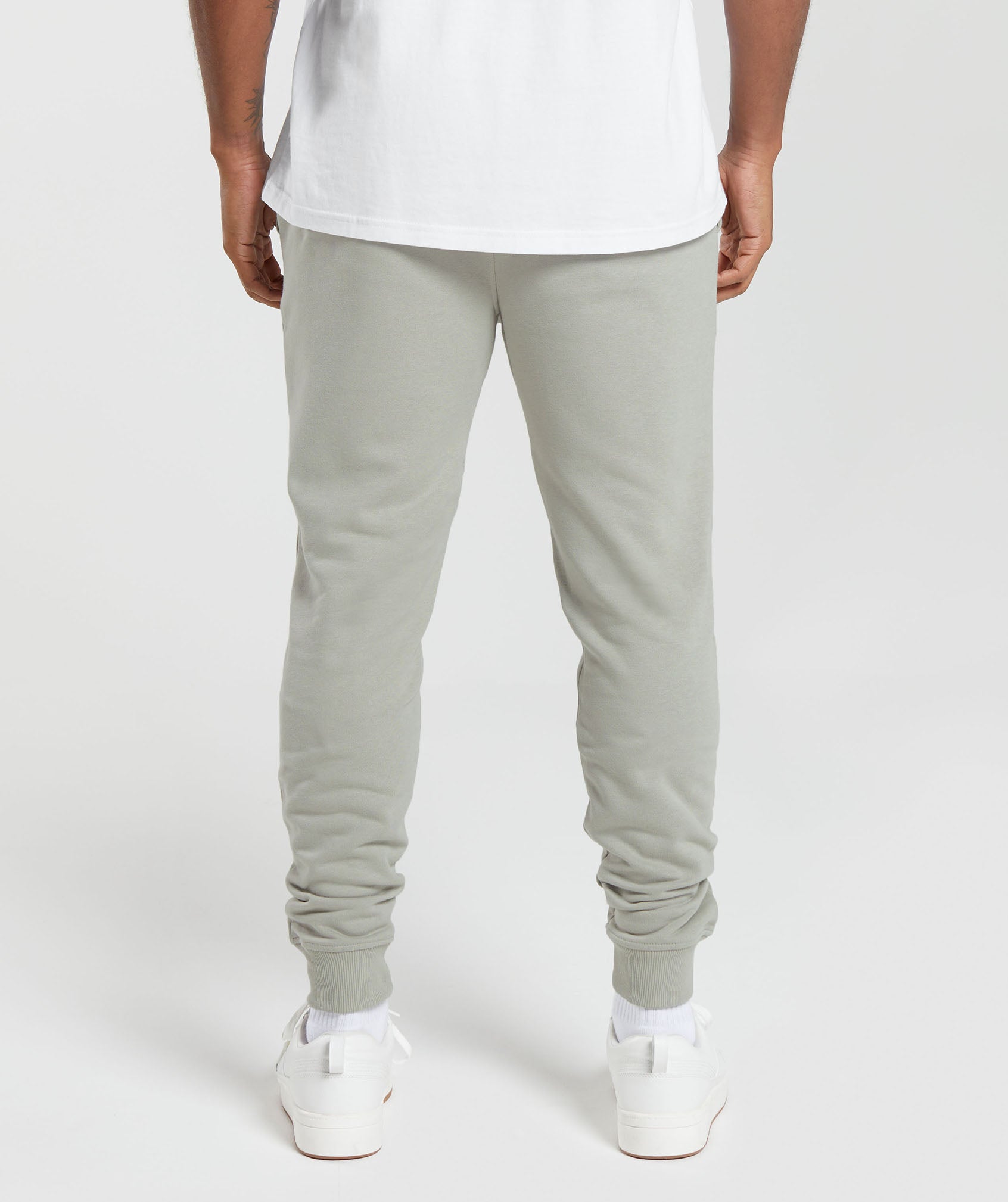 Crest Joggers in Stone Grey - view 2