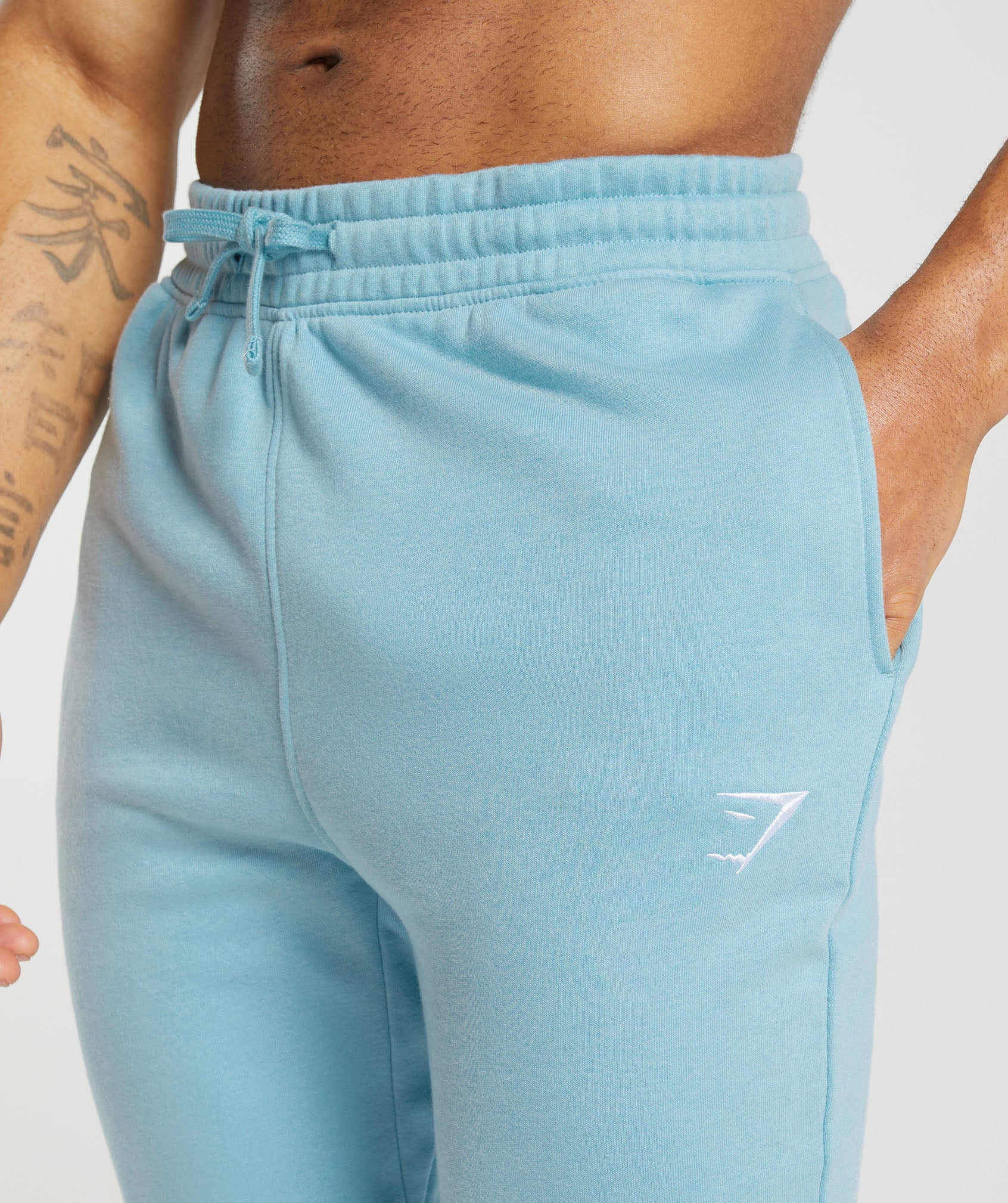Crest Joggers in Iceberg Blue - view 4