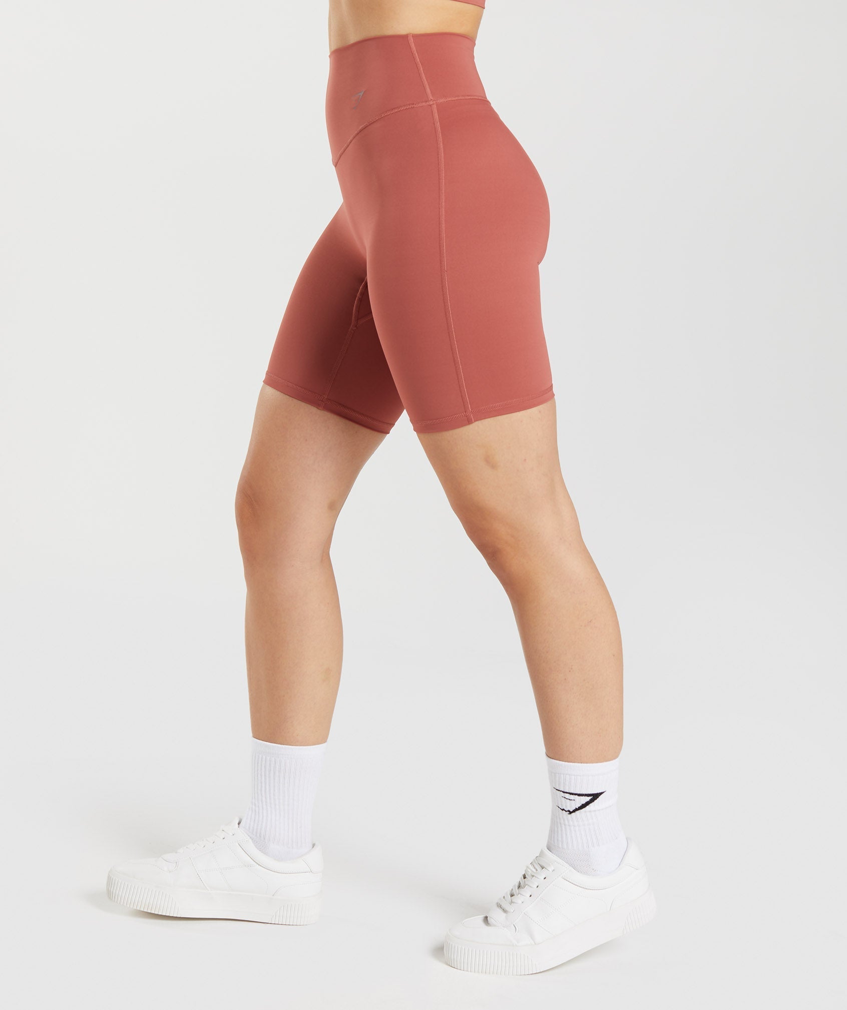 Elevate Cycling Shorts in Rose Brown - view 3