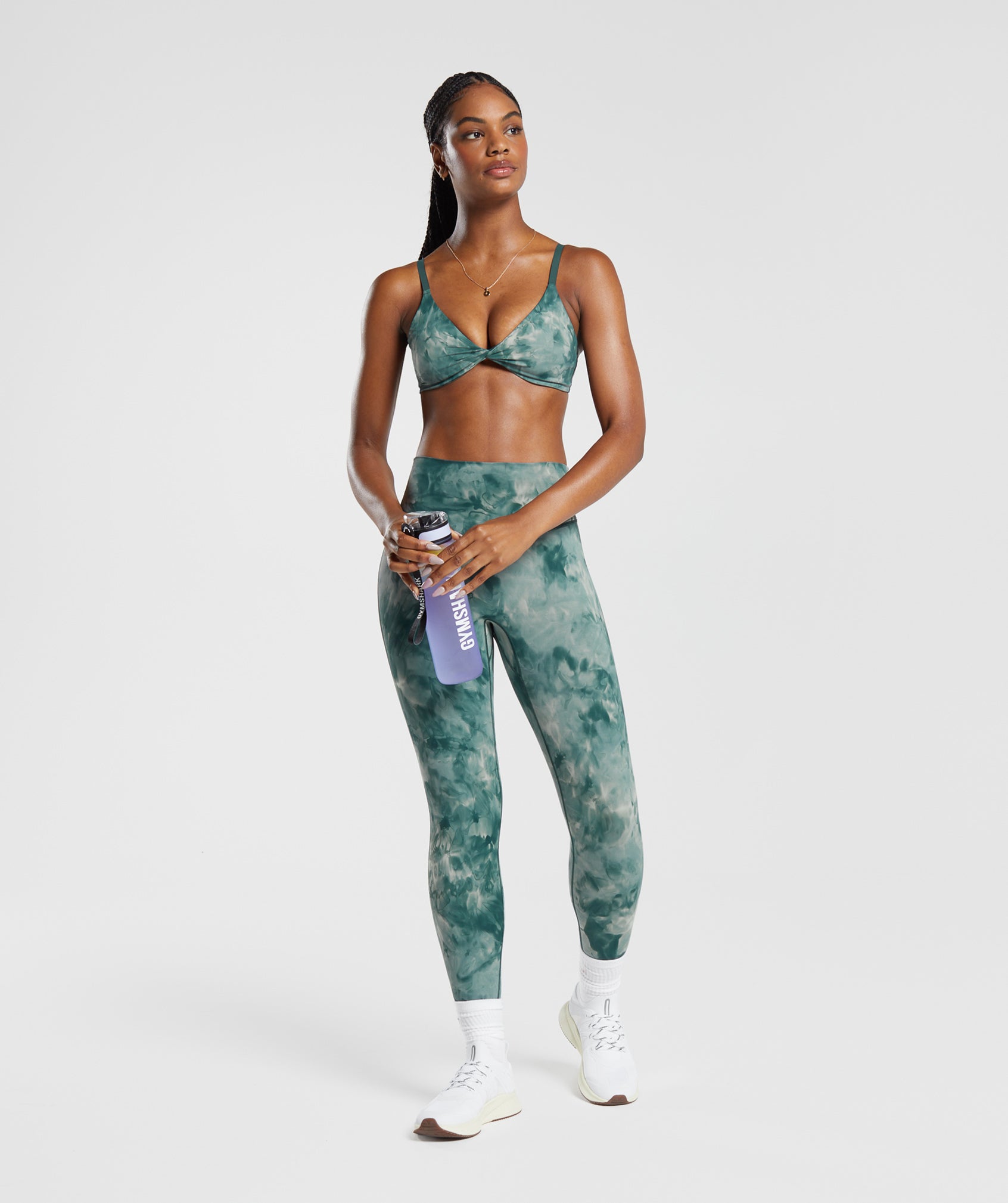 Elevate Spray Dye Leggings in Grey - view 4