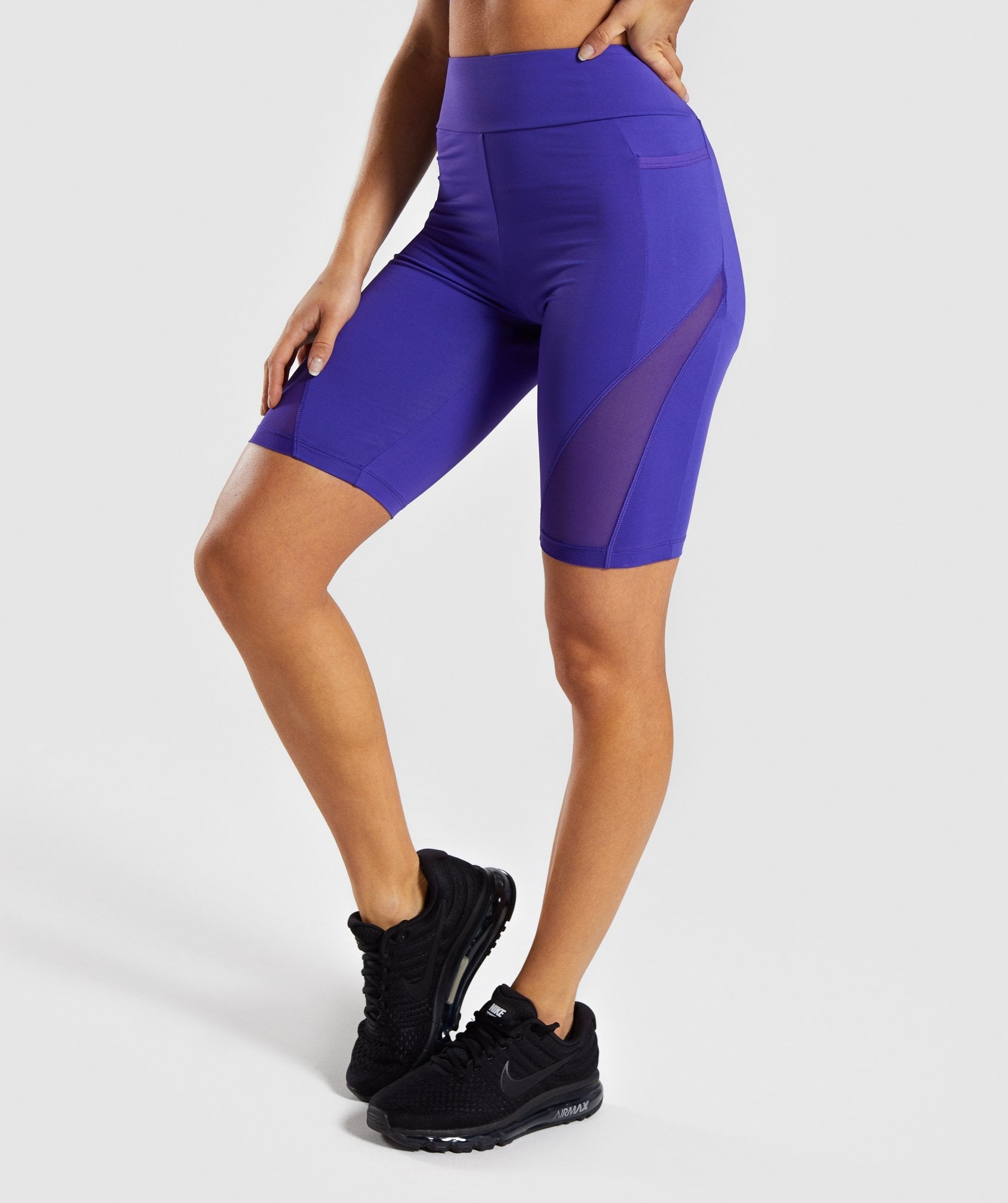 Elevate Cycling Short in Indigo - view 3