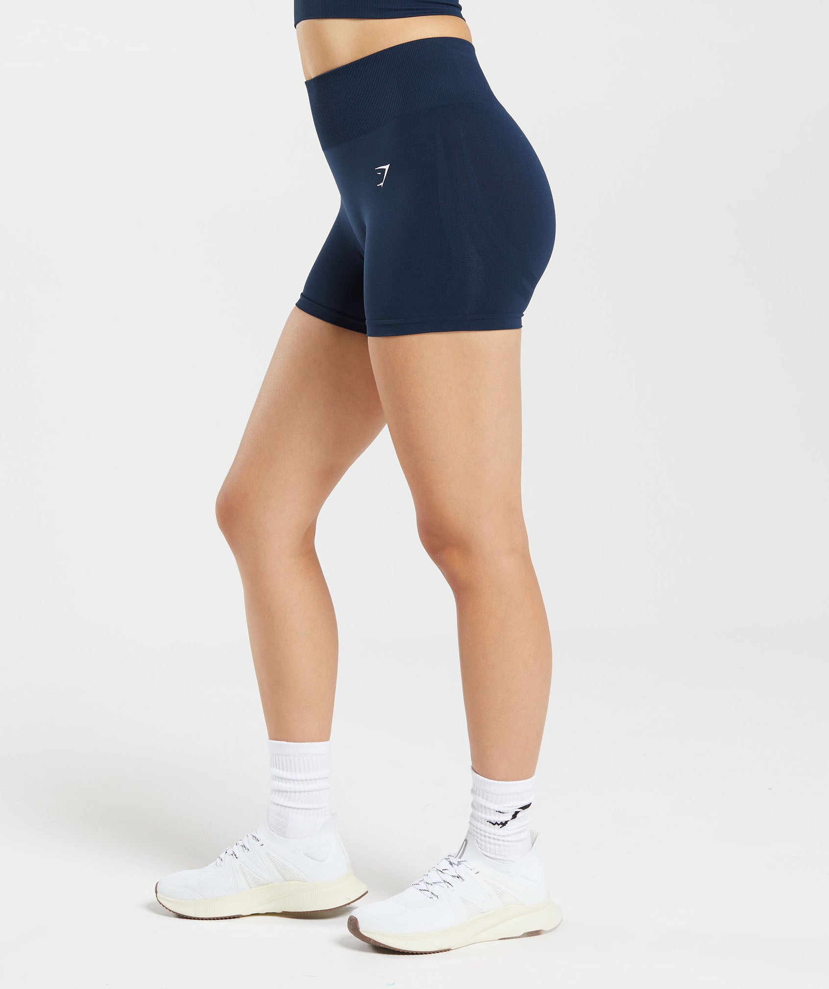 Everyday Seamless Shorts in Blue - view 3