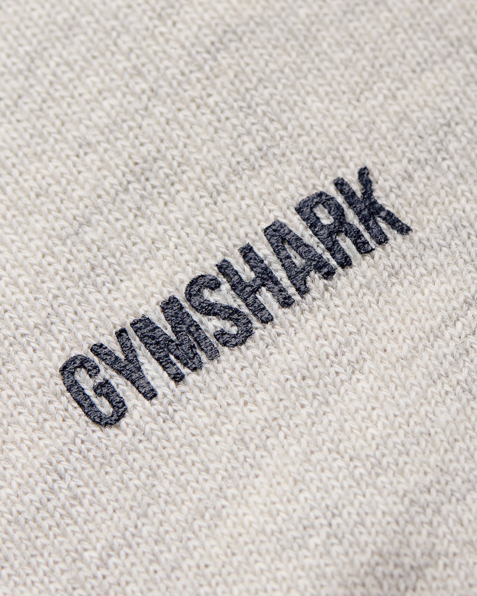 Phys Ed Logo Hoodie in Light Grey Marl - view 6