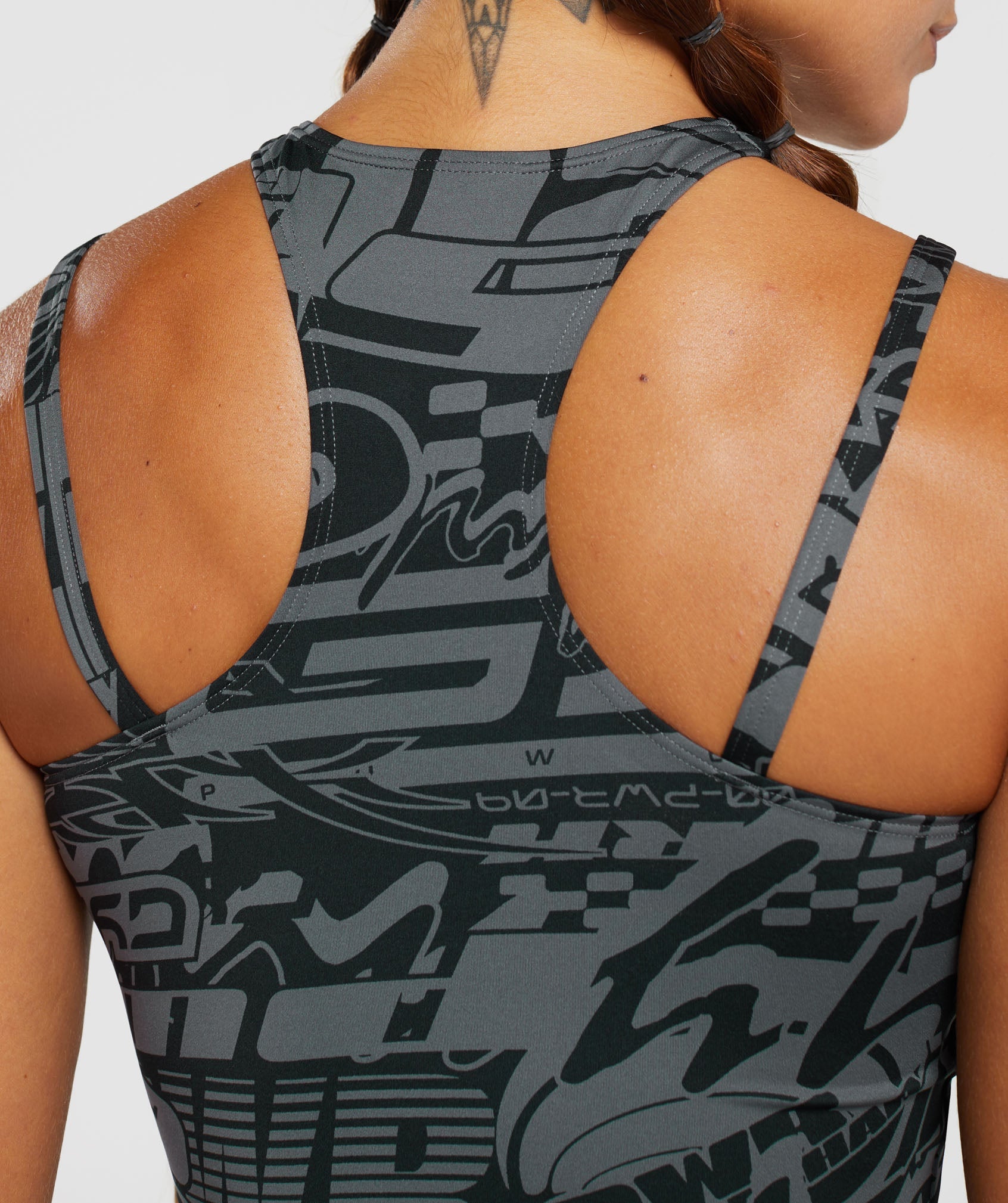 GS Power Midi Tank in Dark Grey - view 5