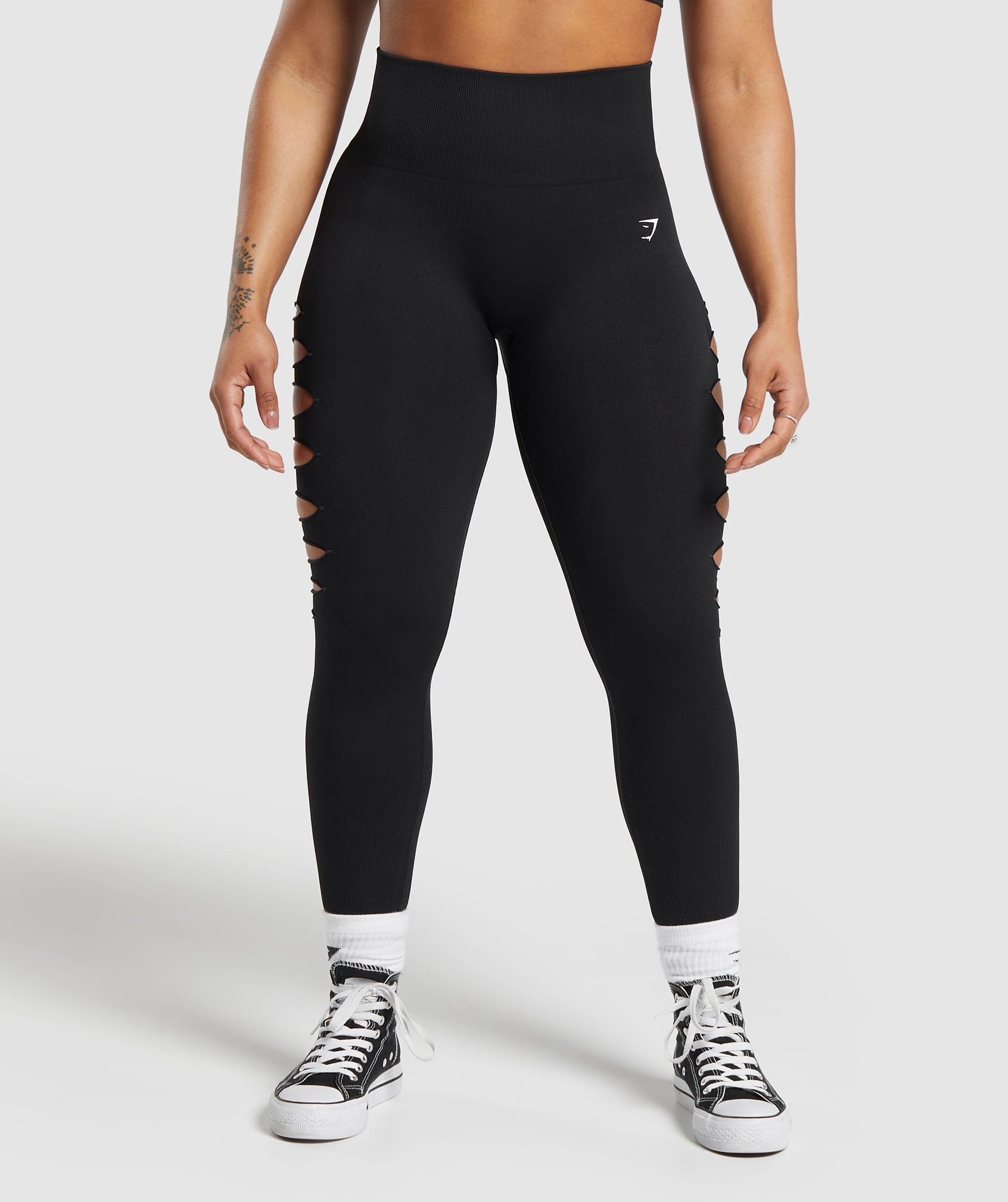 Gains Seamless Ripped Leggings