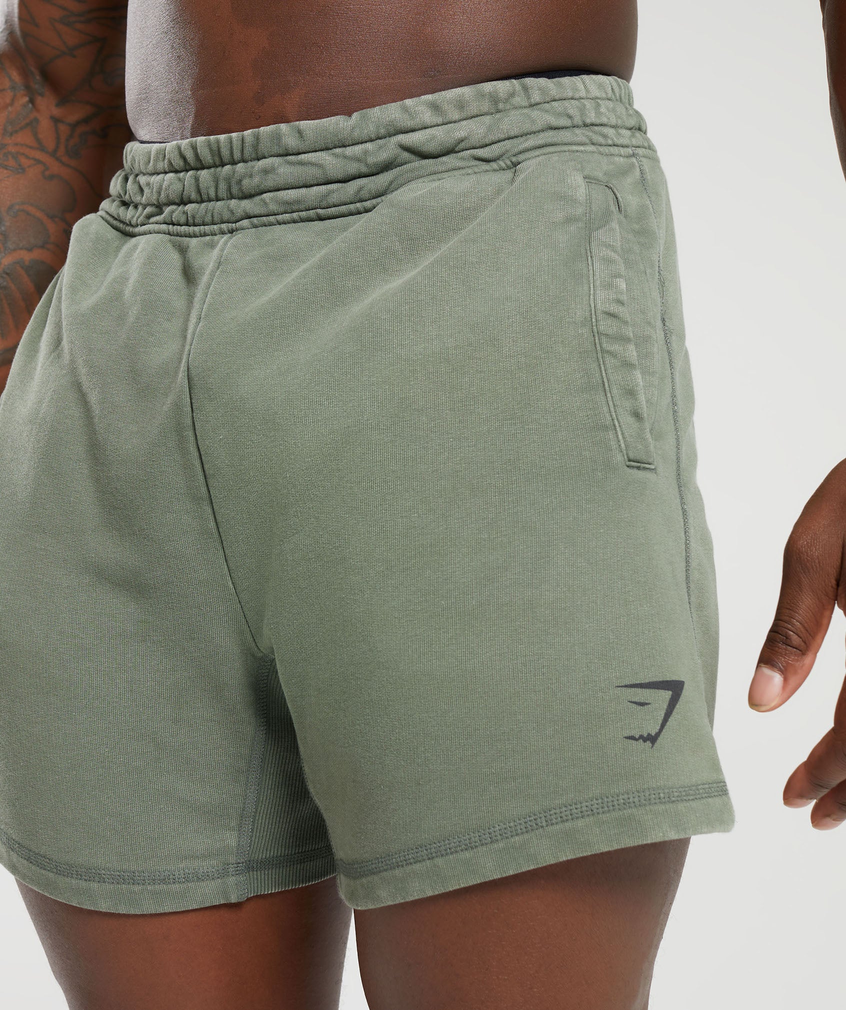 Heritage 5" Shorts in Dusk Green - view 5