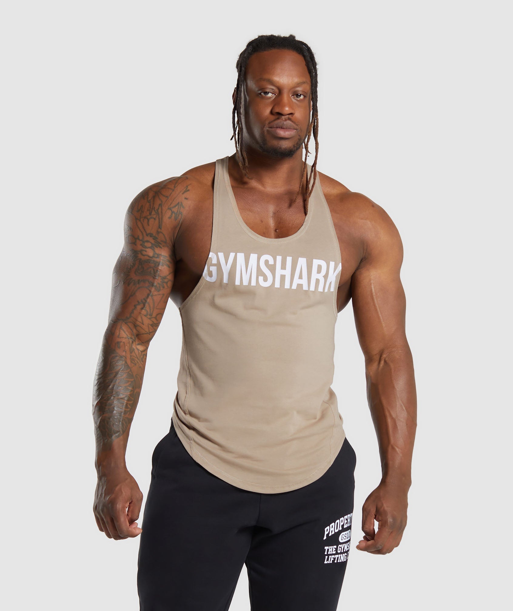 Impact Stringer in Sand Brown
