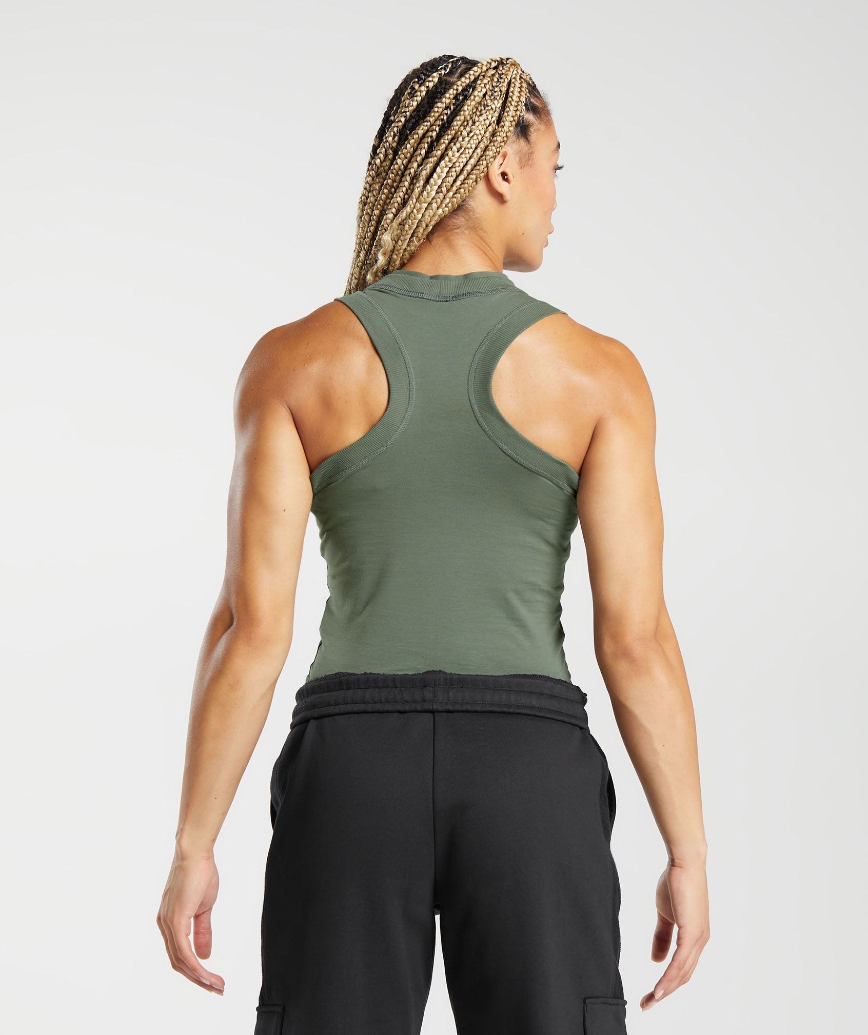 Legacy Midi Tank in Dusk Green - view 2