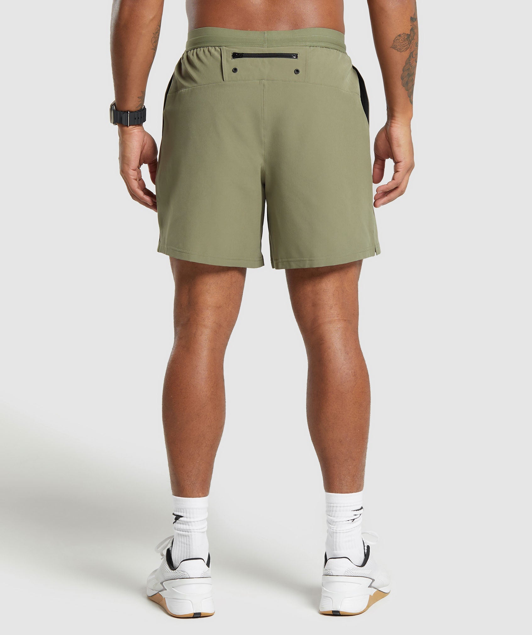 Land to Water 6" Shorts in Utility Green - view 2
