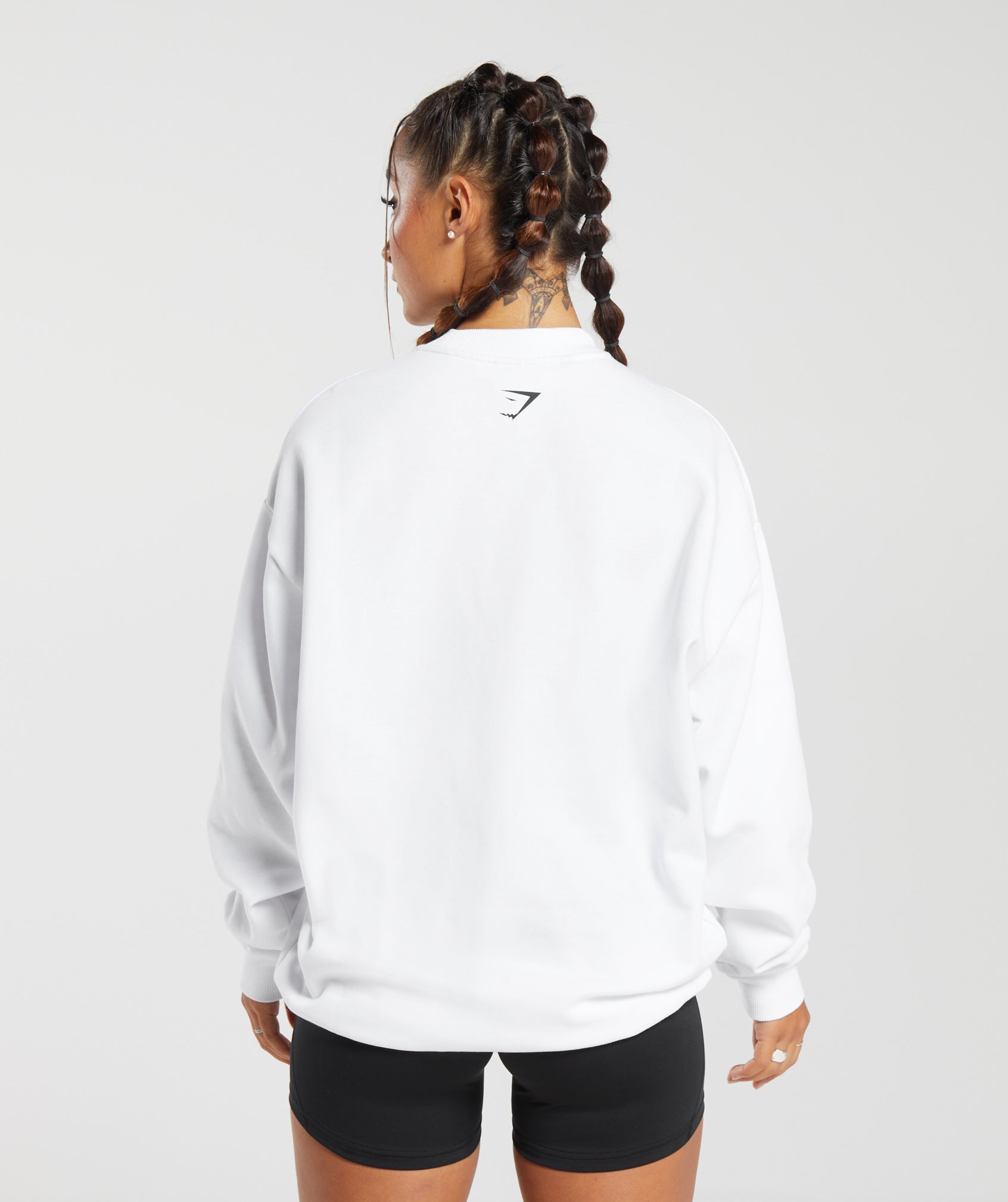 Lifting Essentials Graphic Oversized Sweatshirt