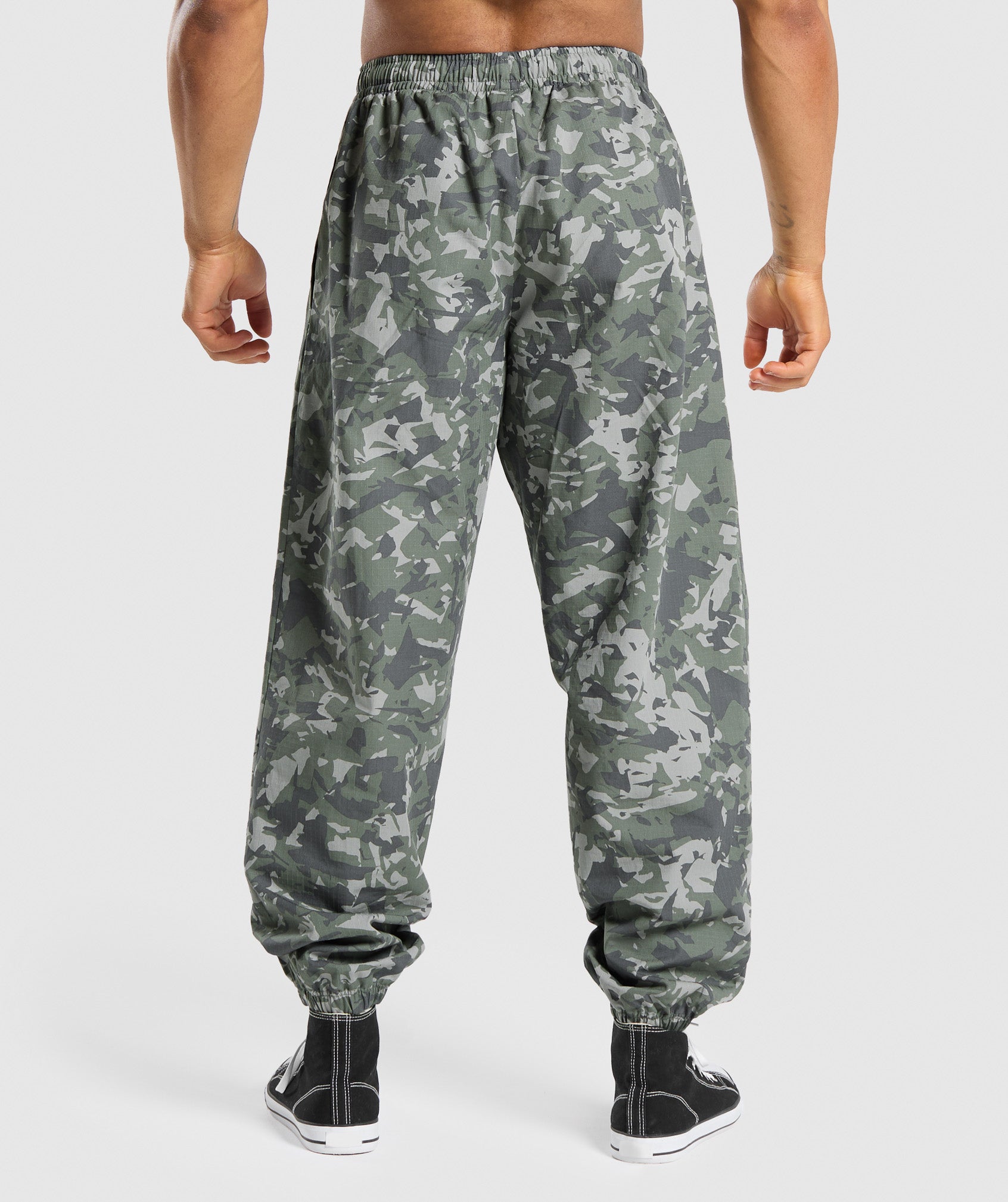 Printed Pumper Pants