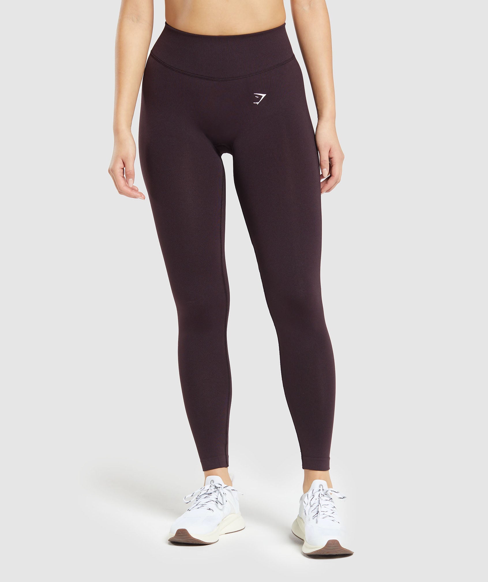 Apex Limit Seamless Leggings in Plum Brown - view 1