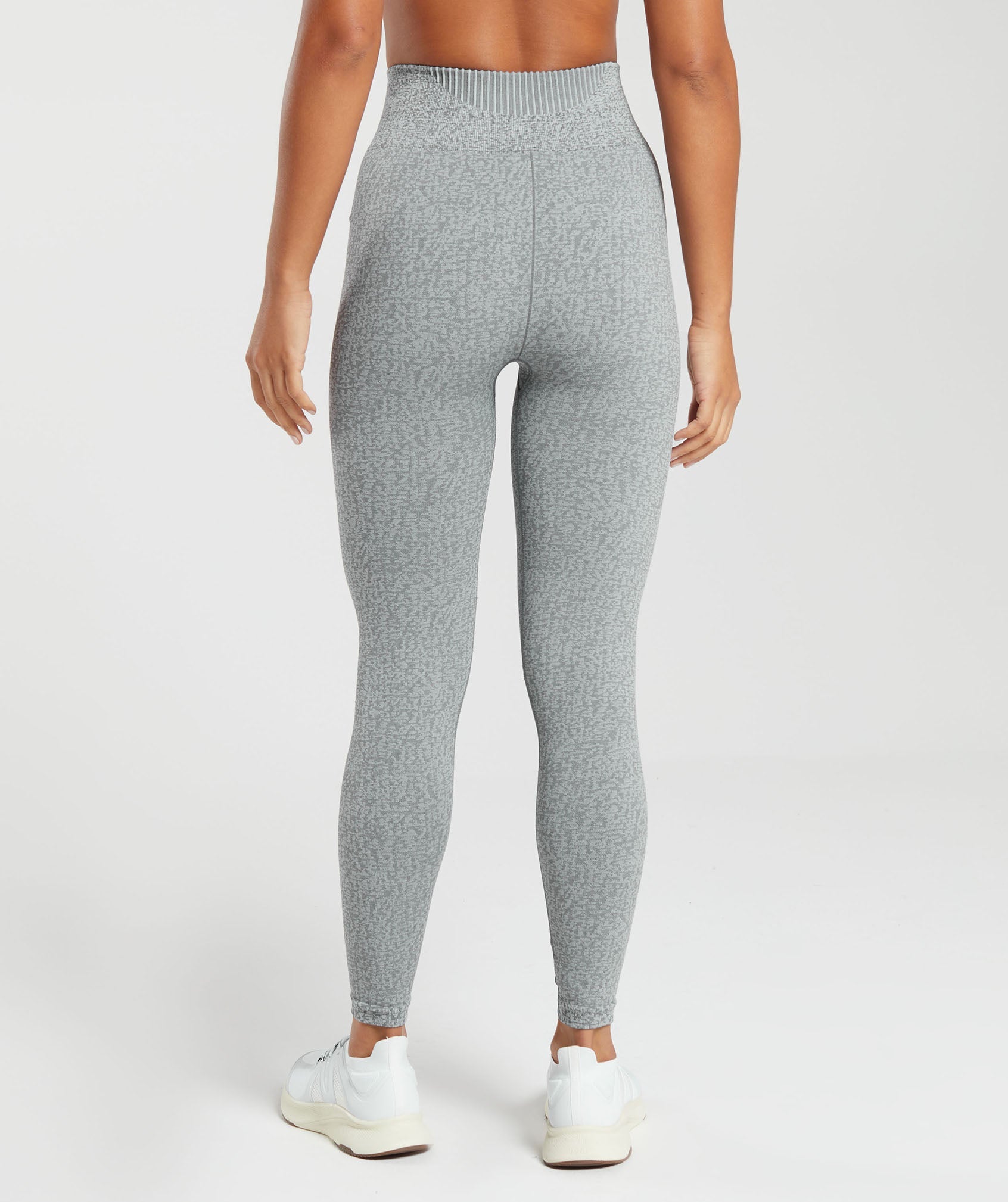 Gymshark Sweat Seamless Washed Leggings - Capri Blue