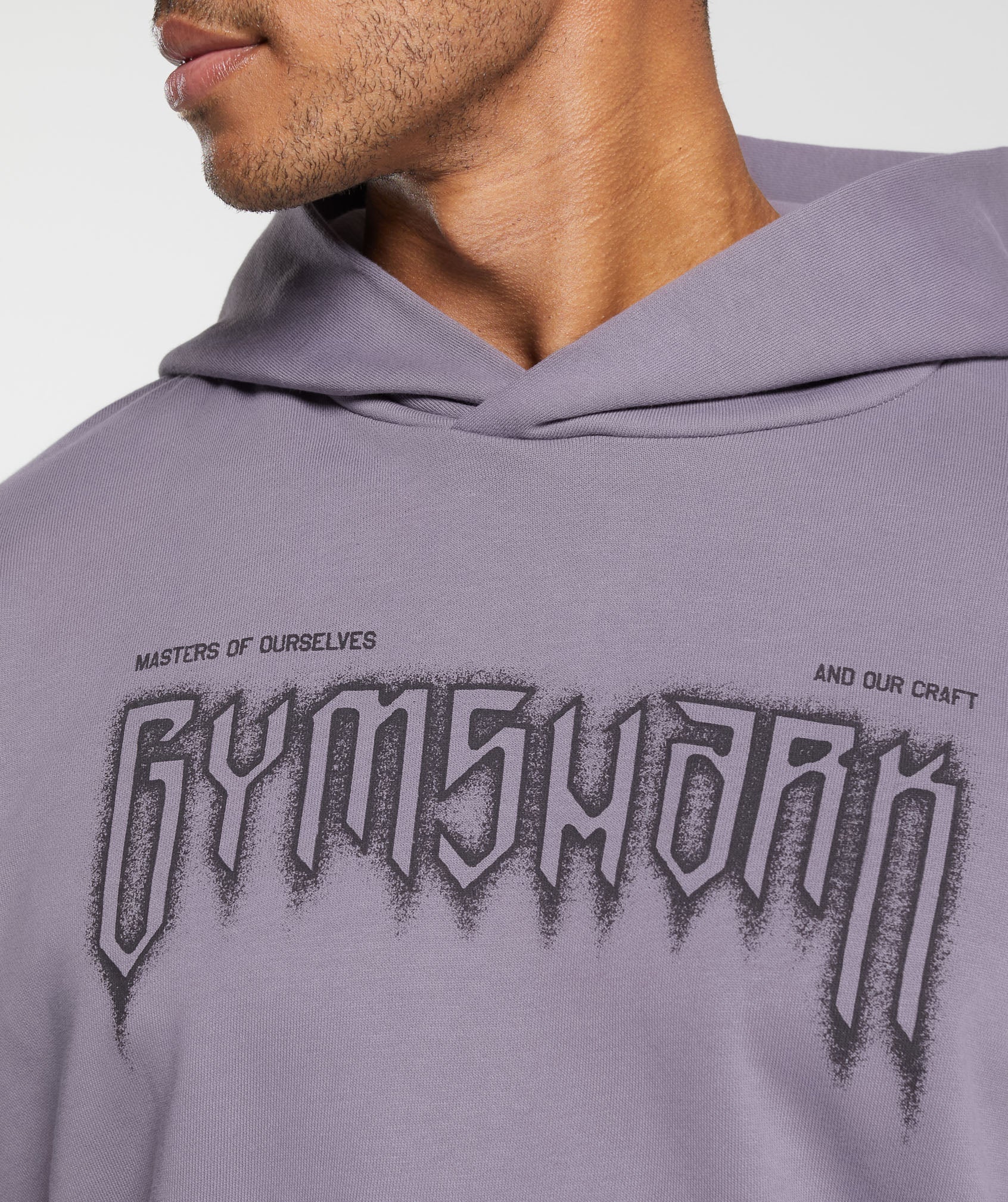 Masters of Our Craft Hoodie in Fog Purple - view 7