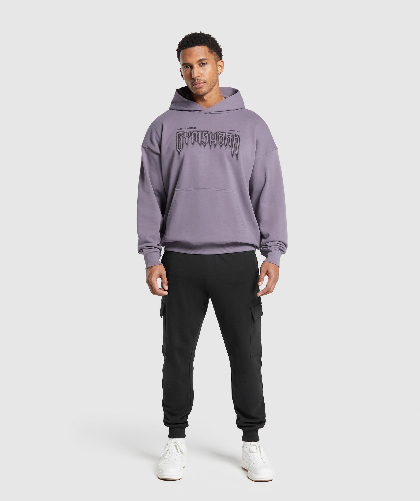Masters of Our Craft Hoodie in Fog Purple - view 4