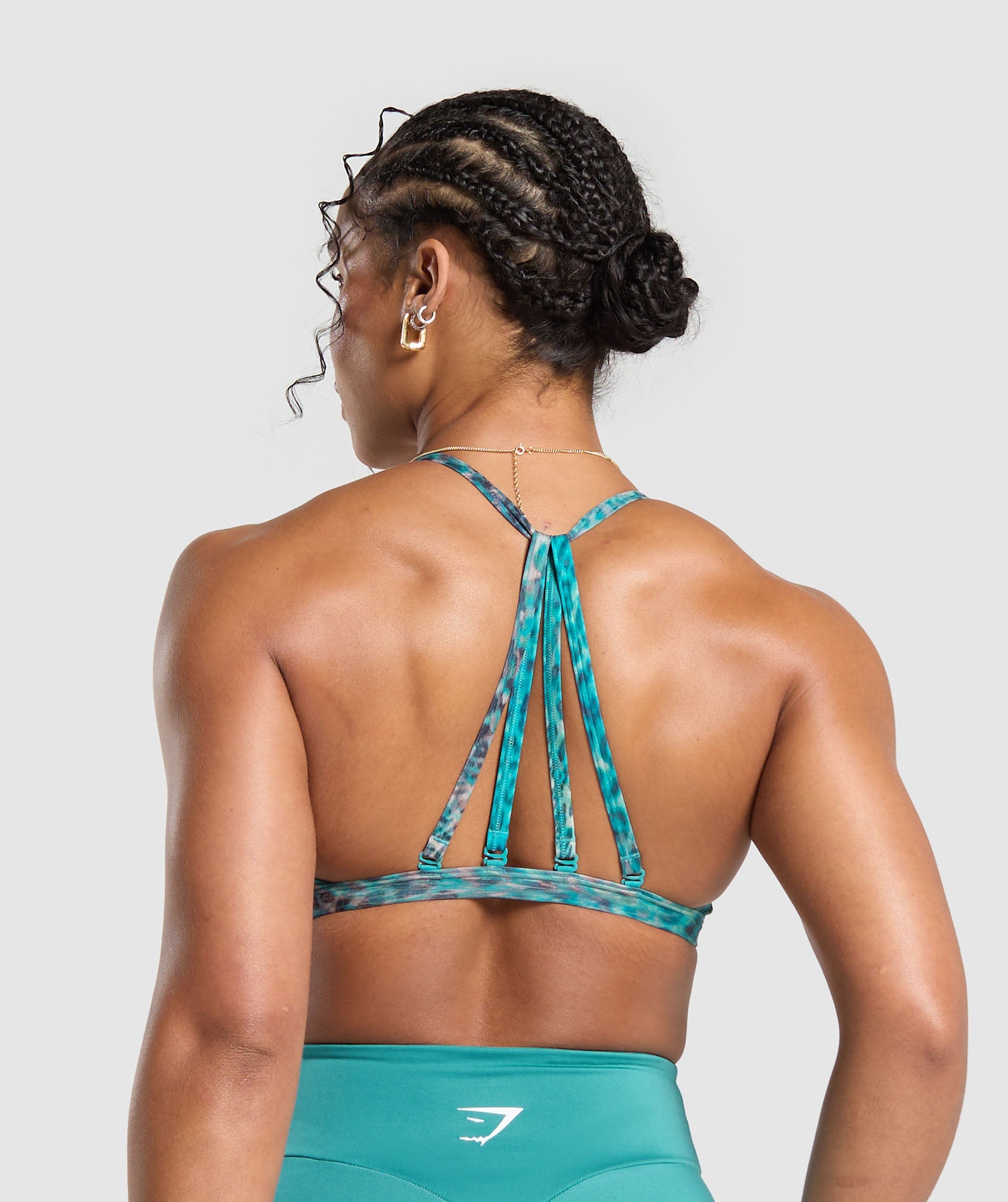 Power X Minimal Sports Bra in Bondi Teal - view 2