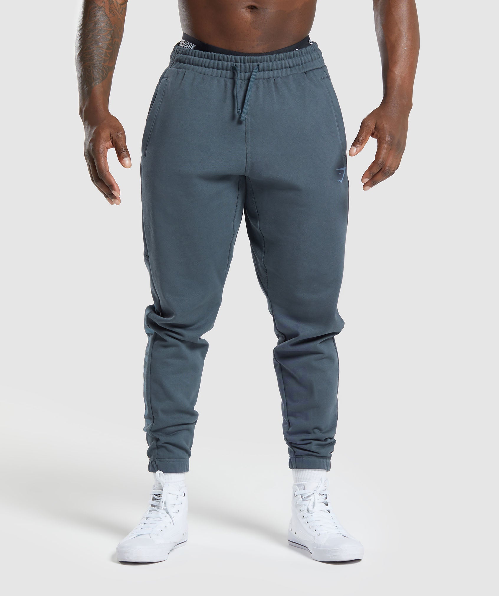 Power Joggers in Titanium Blue