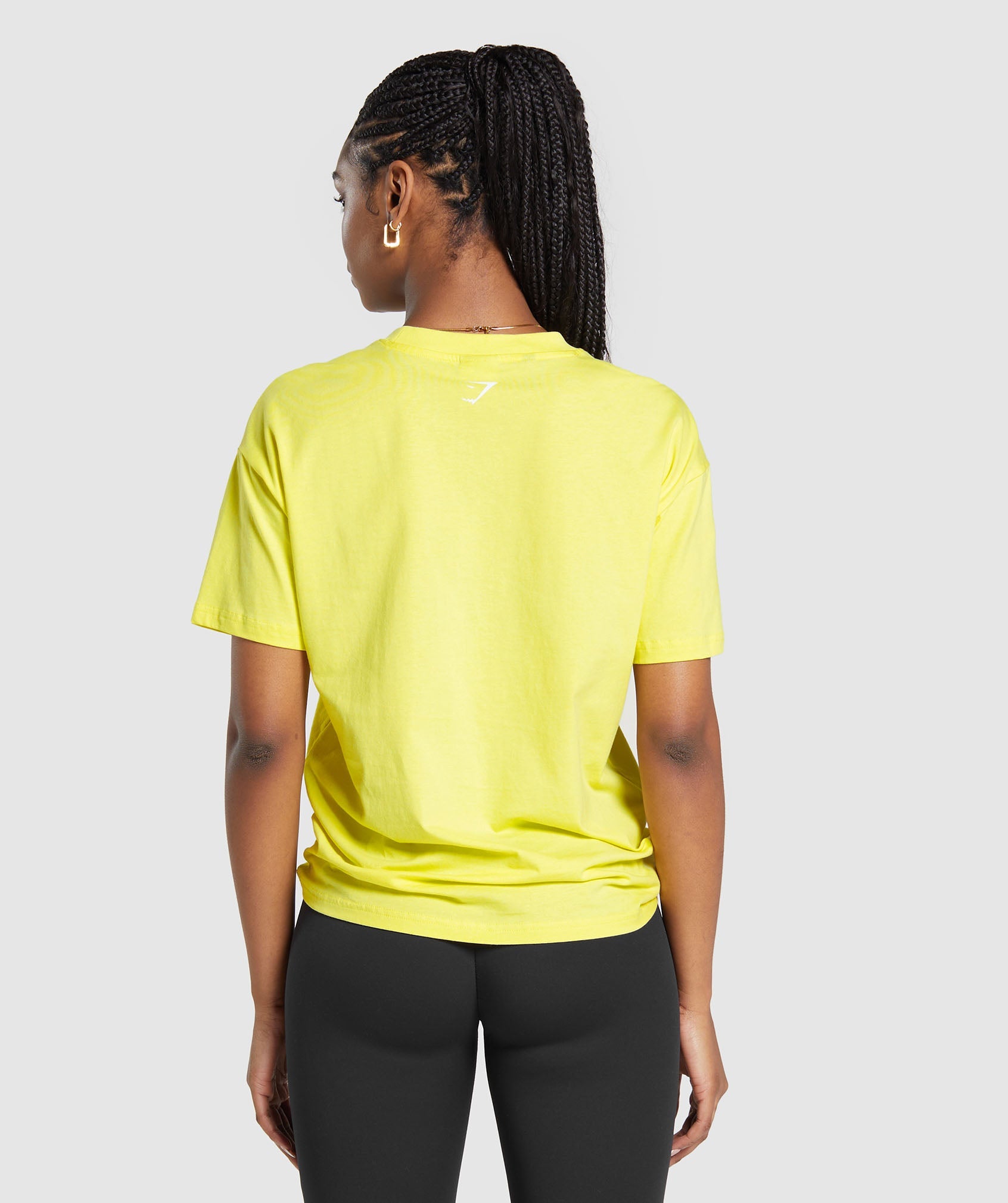 Protein & Dreams Oversized T-Shirt in Lemon Yellow - view 2