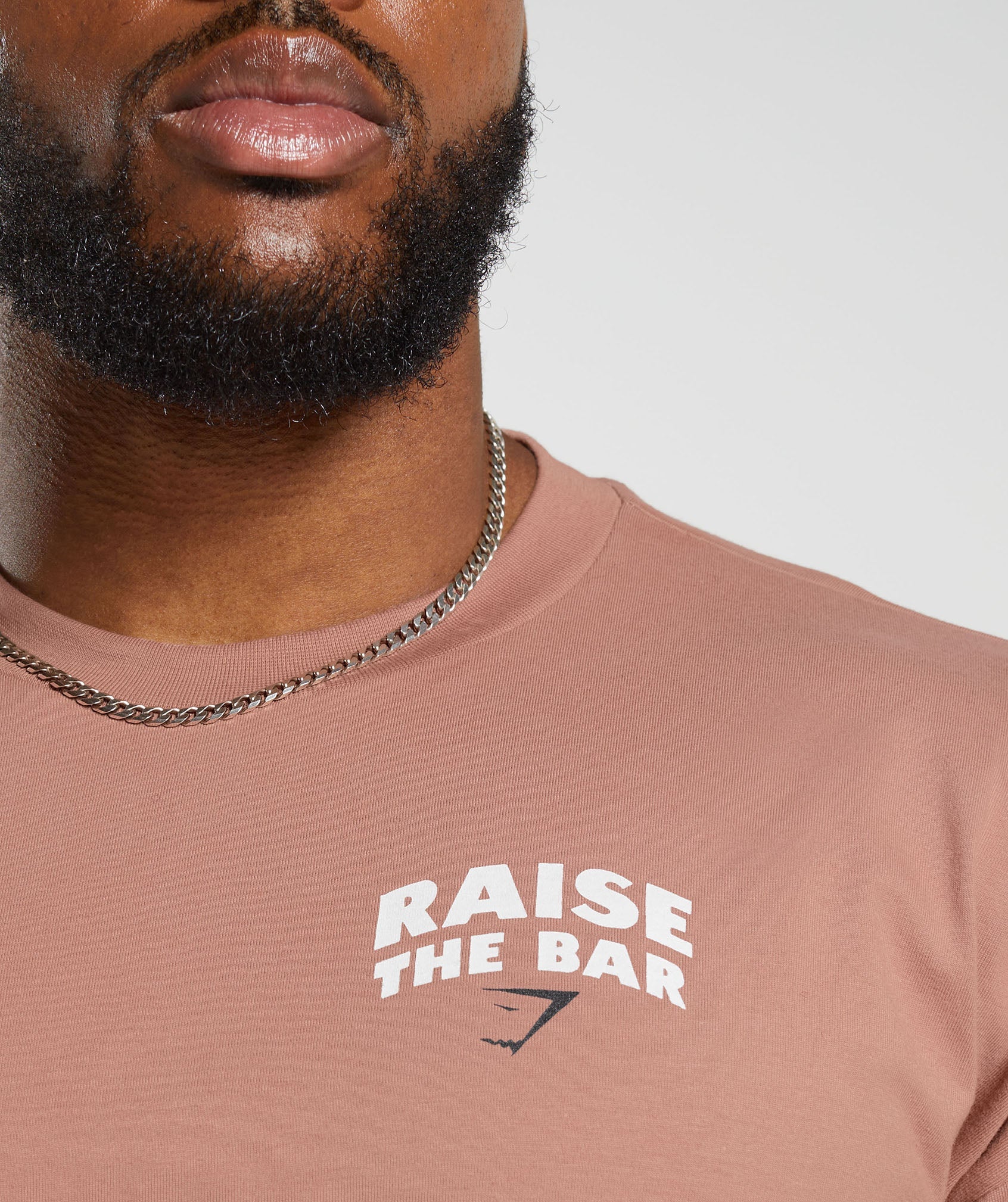 Raise the Bar T-Shirt in Faded Pink - view 4