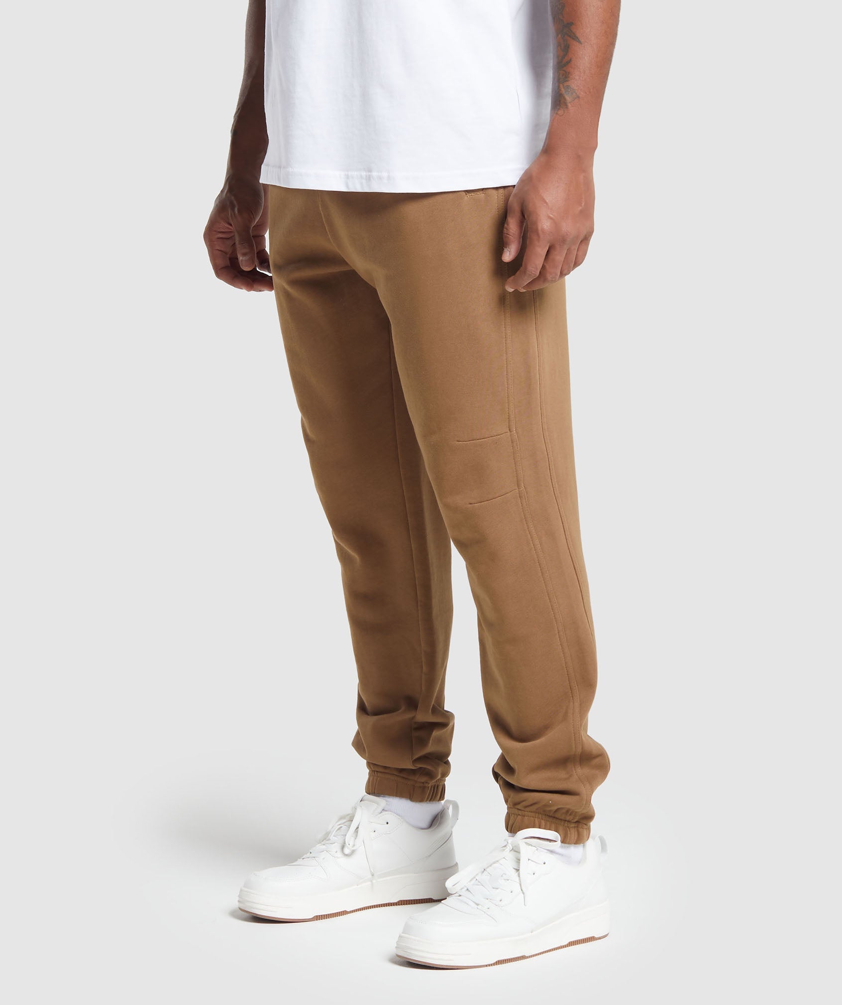 Rest Day Essentials Joggers in Caramel Brown - view 2