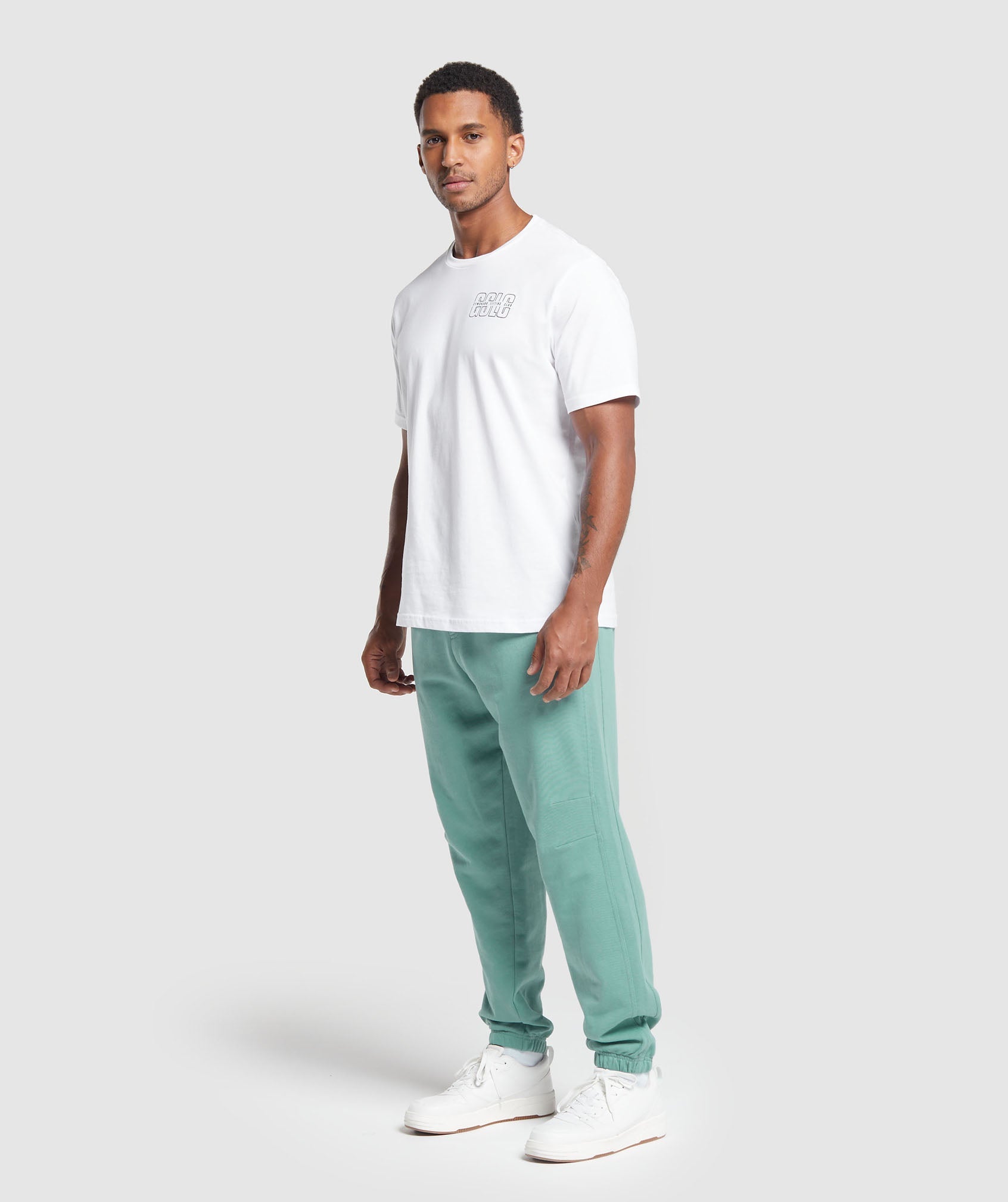 Rest Day Essentials Joggers in Duck Egg Blue - view 4