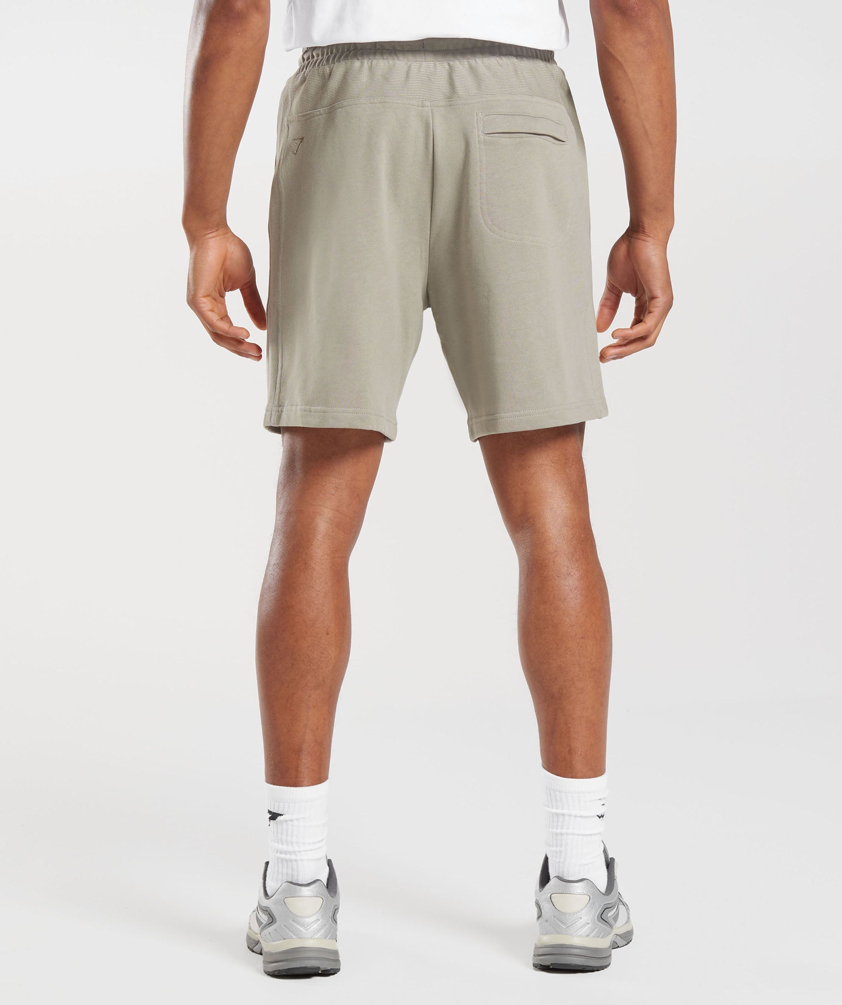 Rest Day Essentials 7" Shorts in Ecru Brown - view 2