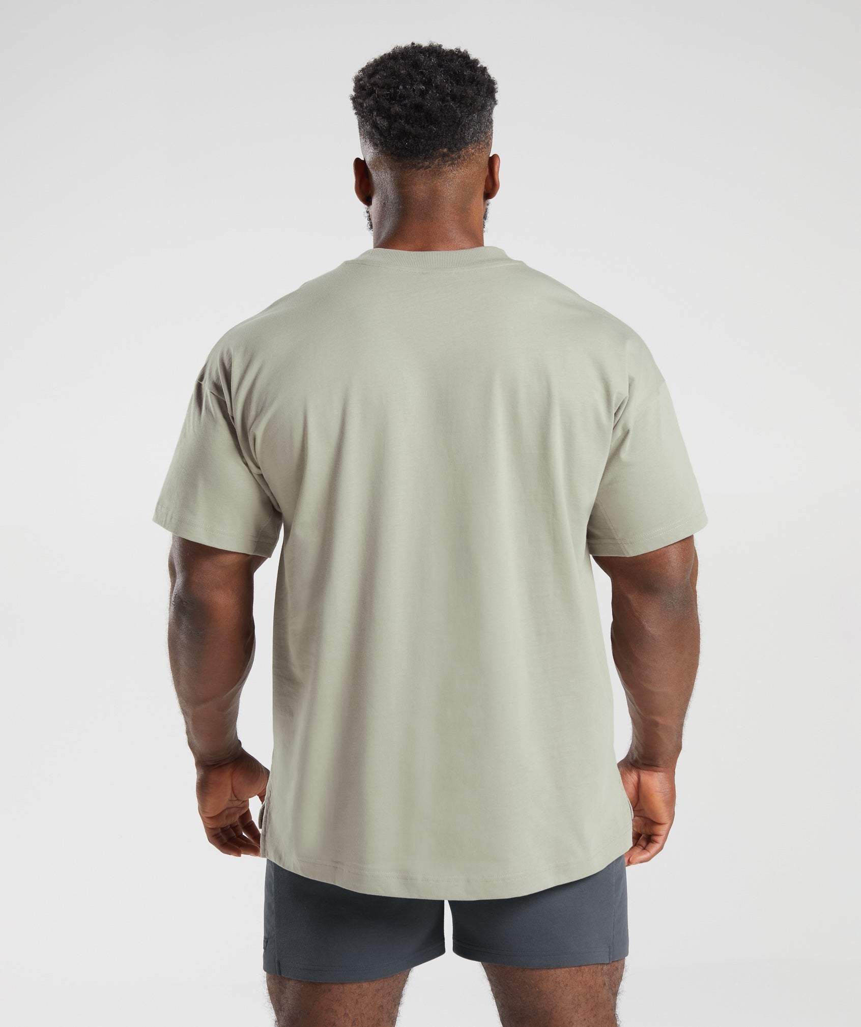 Rest Day Essentials T-Shirt in Ecru Brown - view 2