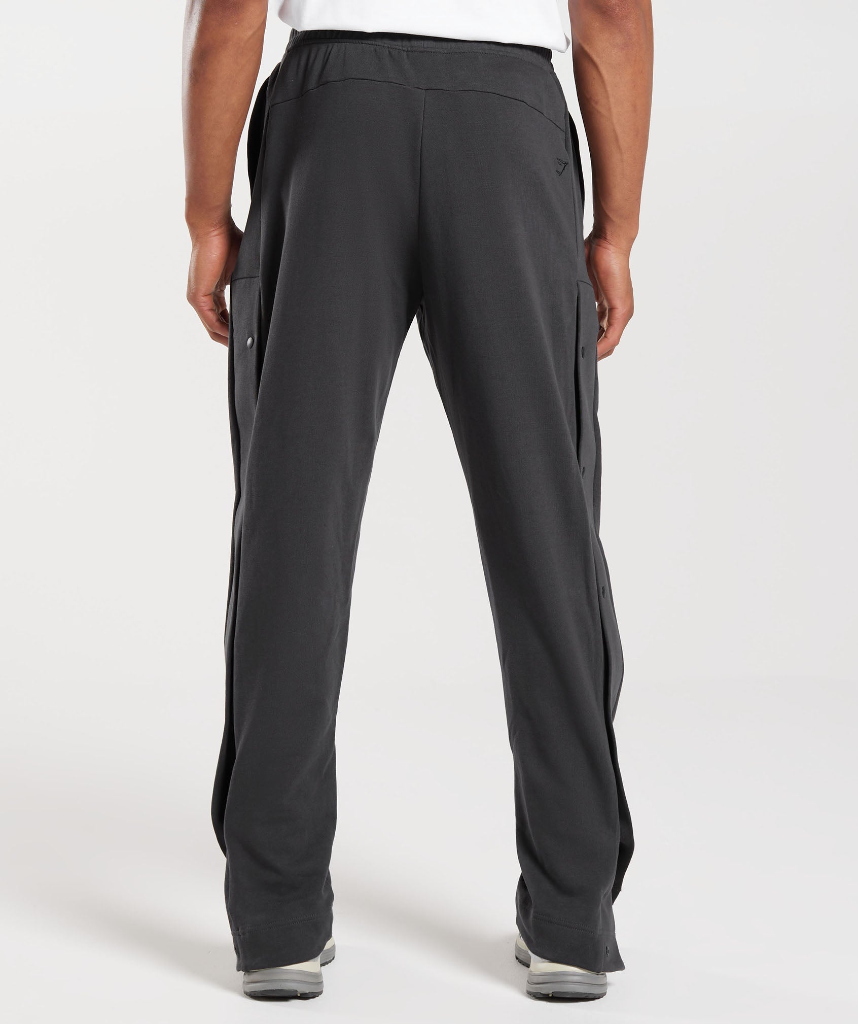 Rest Day Essentials Sweat Snap Joggers in Onyx Grey - view 2