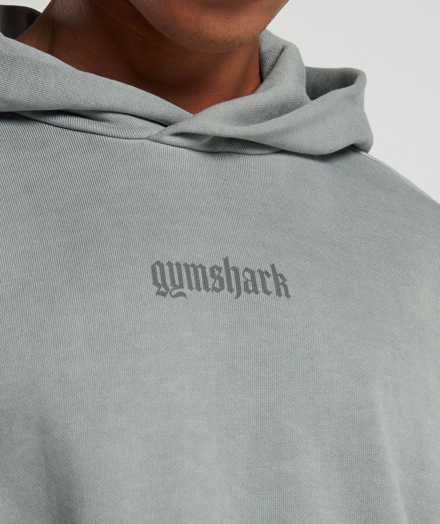 Heavyweight Hoodie in Smokey Grey - view 6