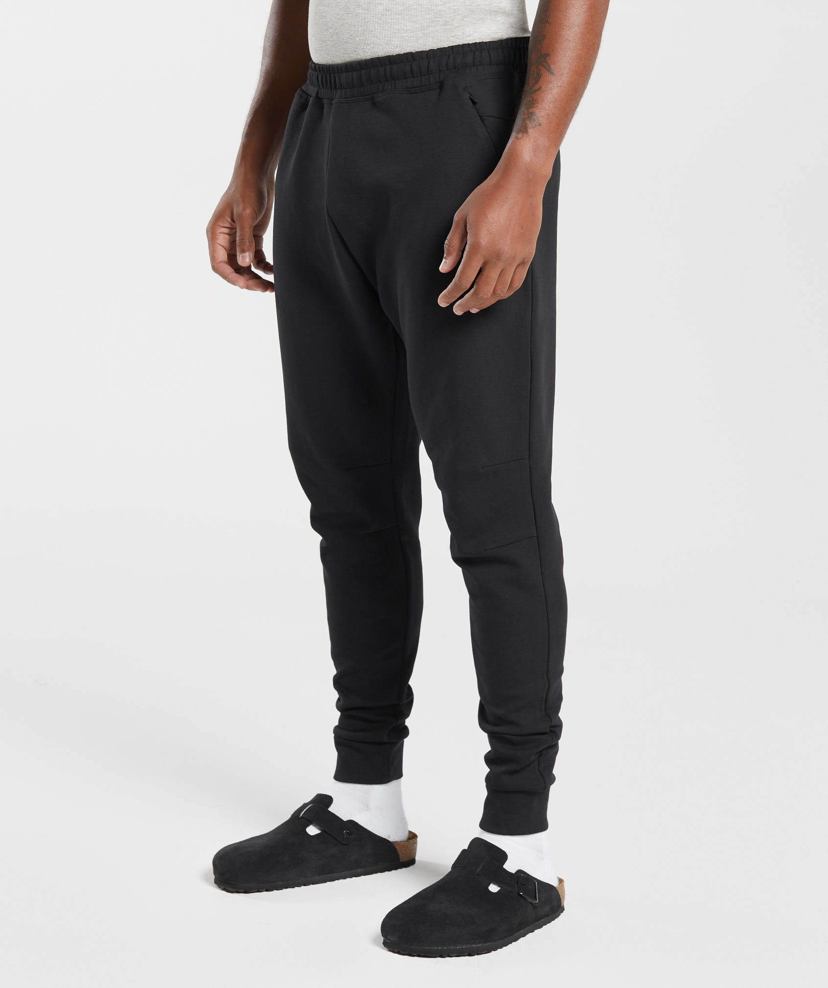 Rest Day Knit Joggers in Black - view 3