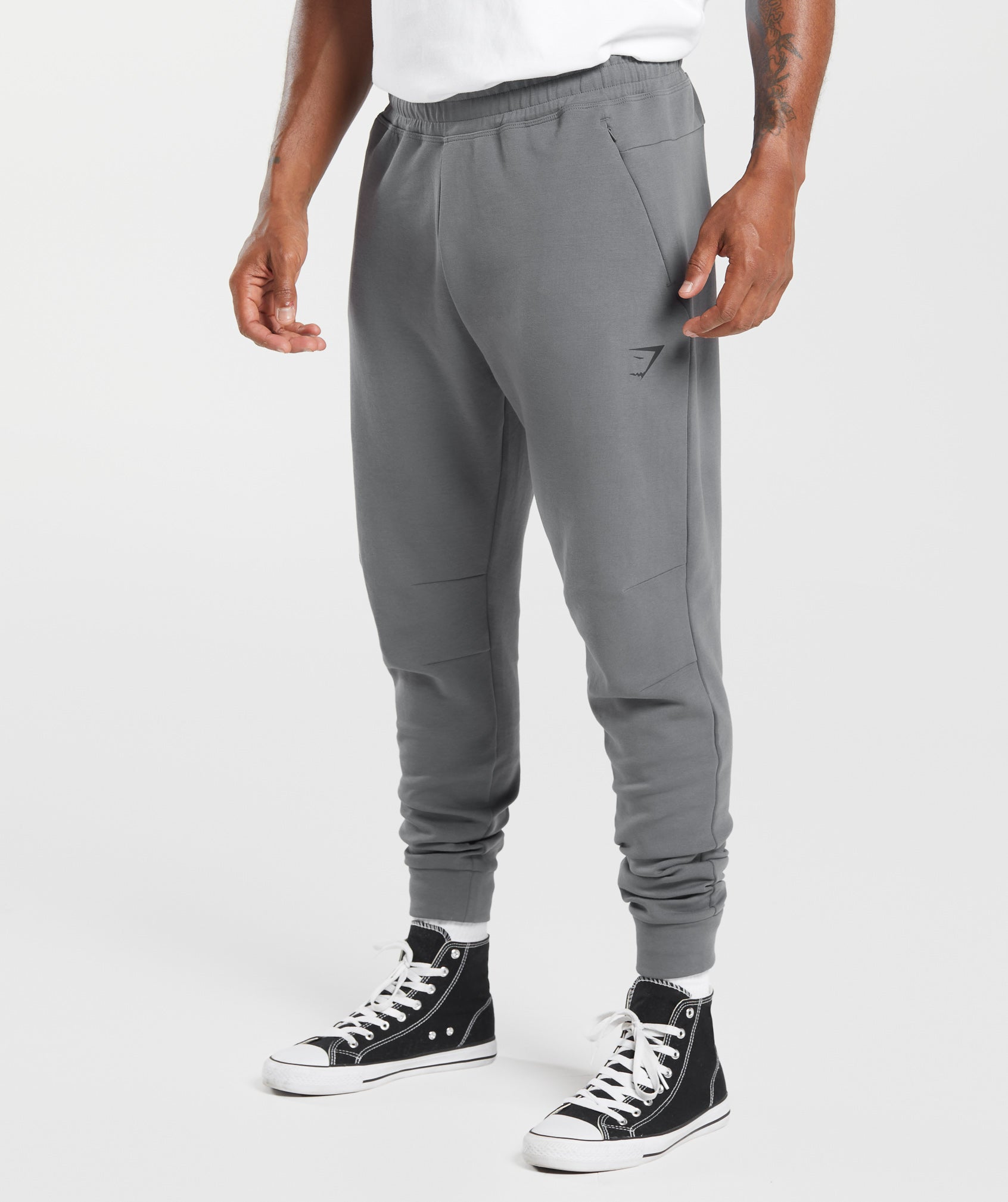 Rest Day Knit Joggers in Pitch Grey - view 3