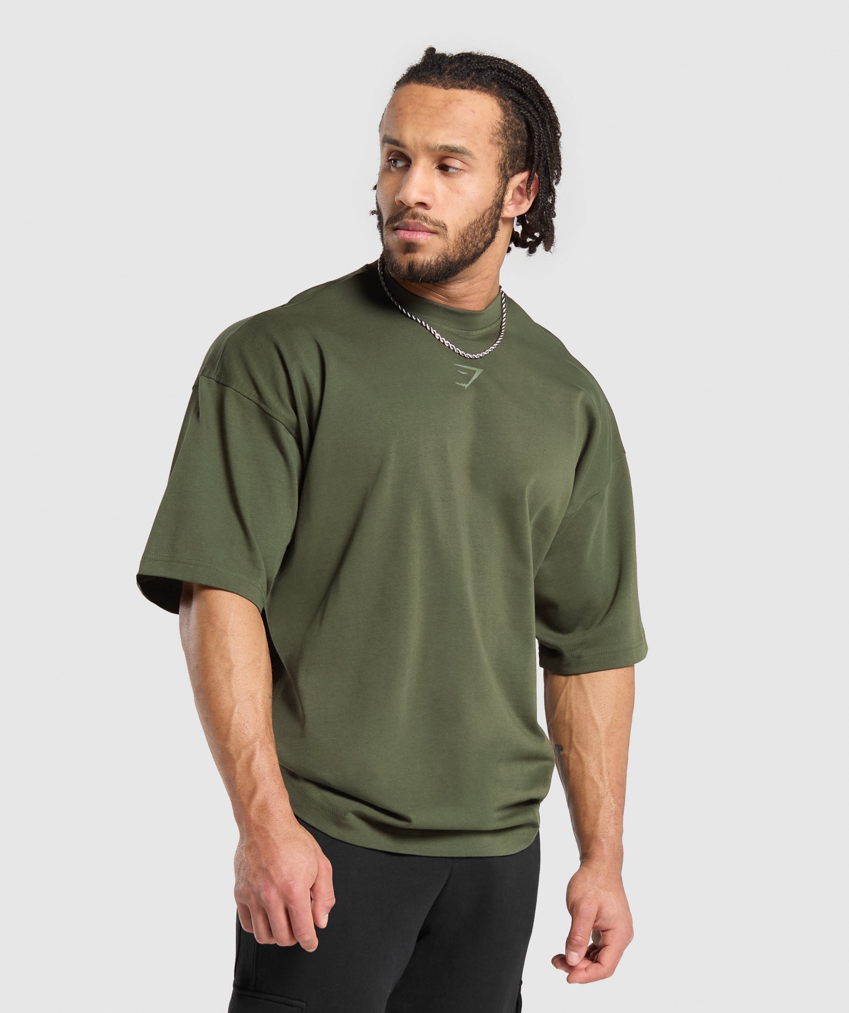 Sets N Reps T-Shirt in Winter Olive - view 3