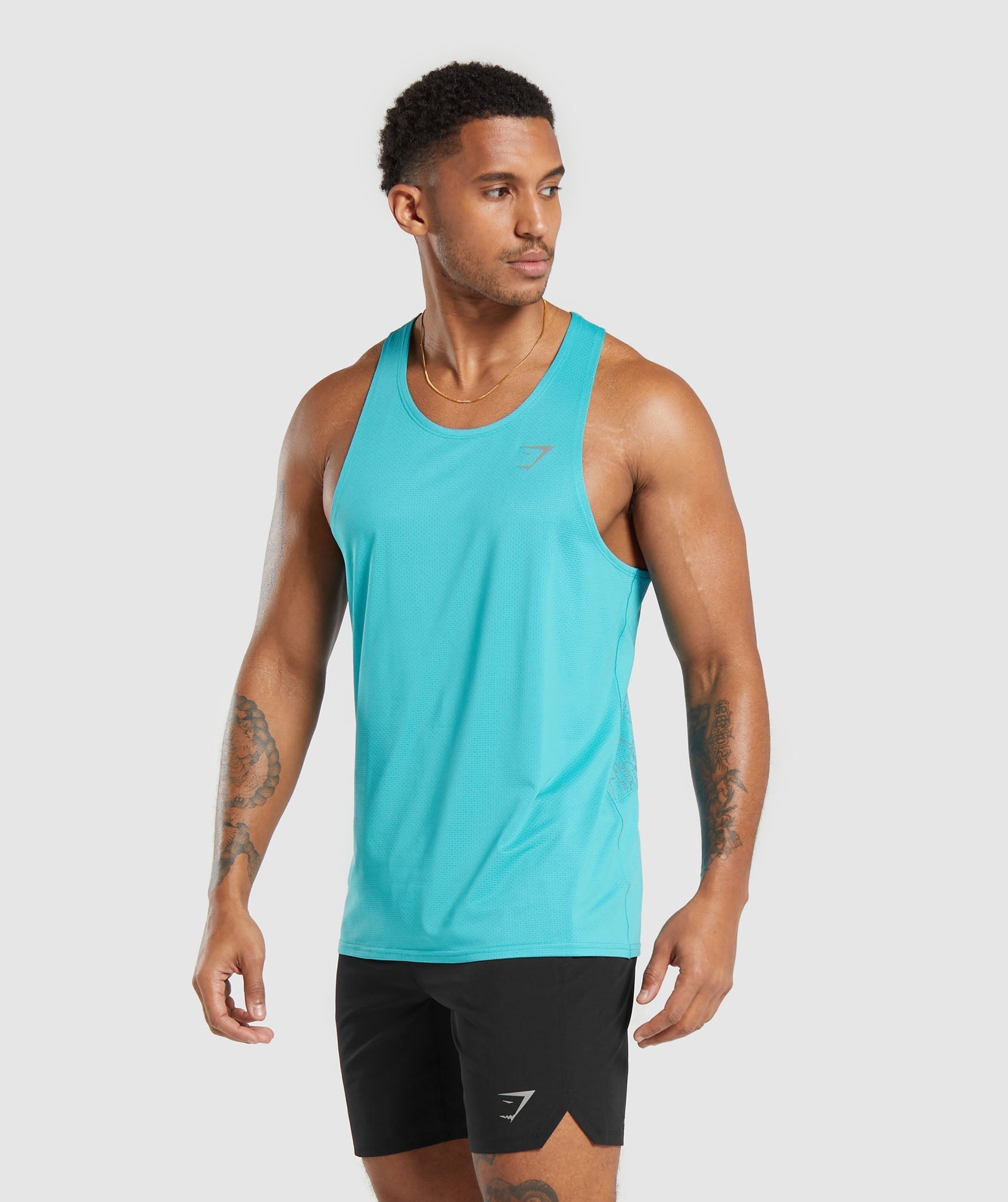 Speed Tank in Artificial Teal - view 4