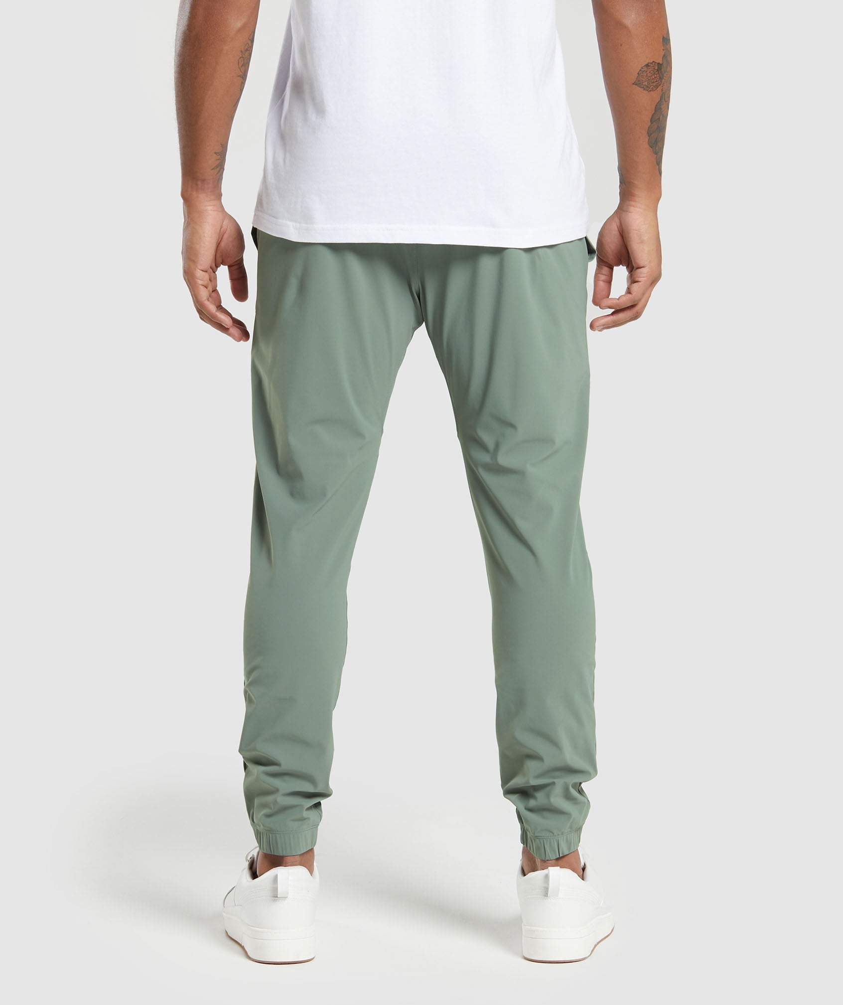 Studio Joggers in Unit Green - view 2