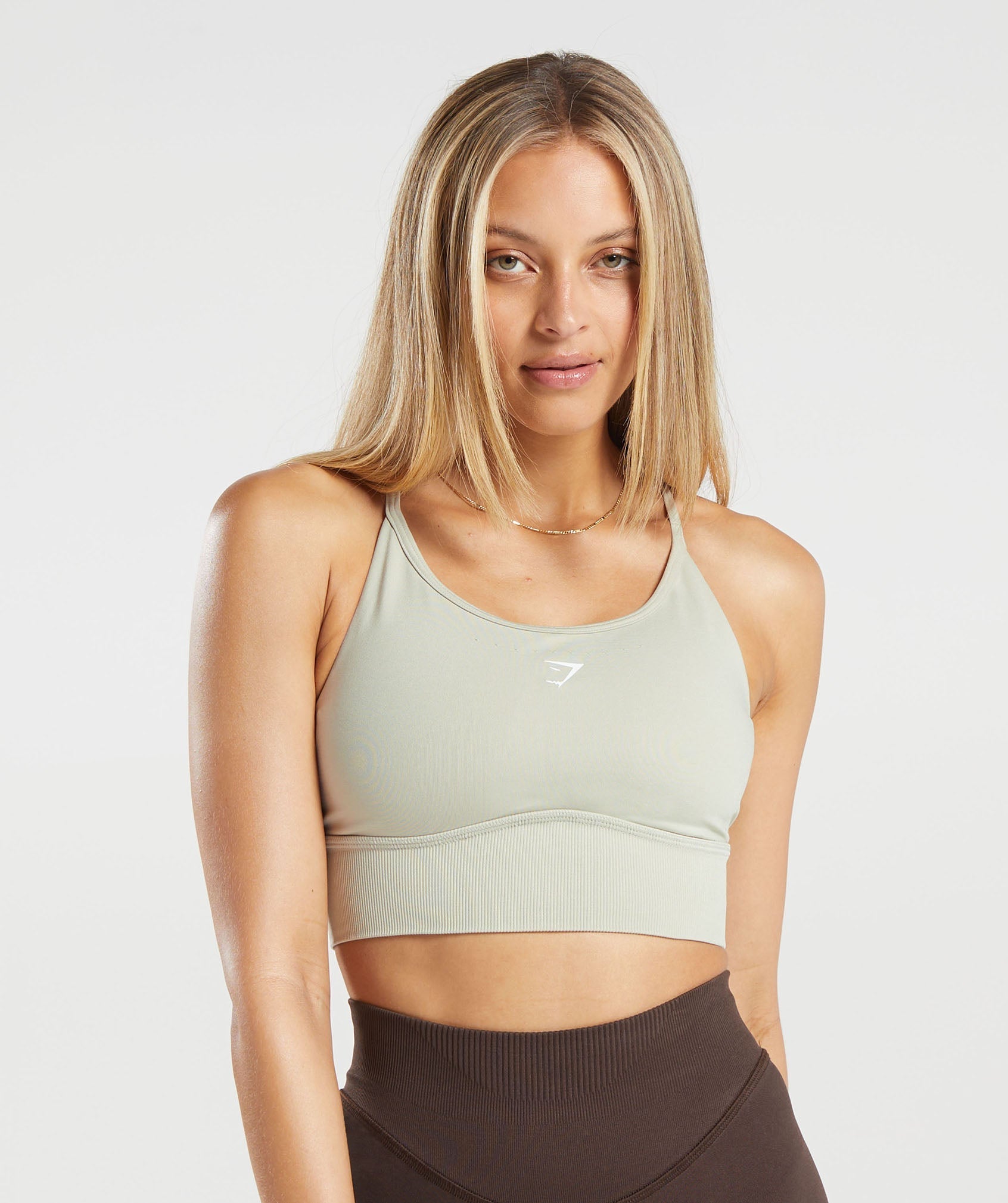 Sweat Seamless Longline Sports Bra