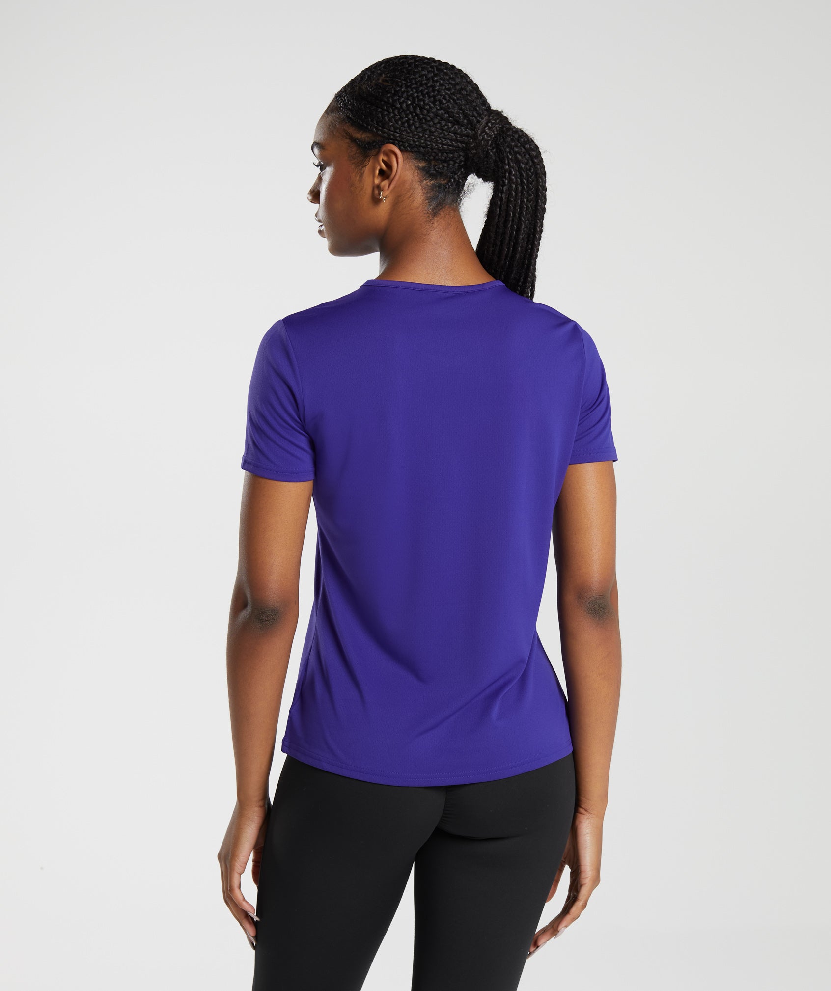 Training T Shirt in Cobalt Purple - view 2