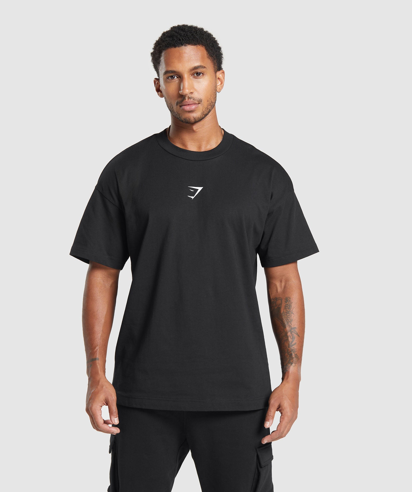 Training Dept. T-Shirt in Black - view 2