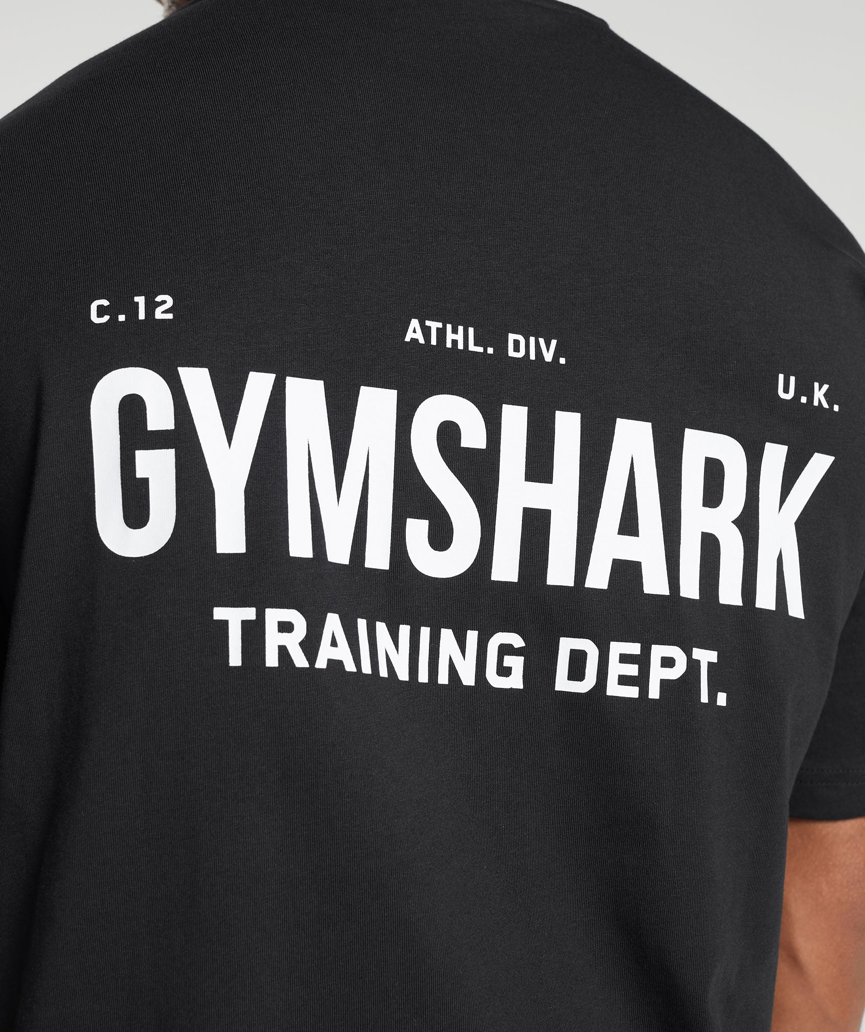 Training Dept. T-Shirt in Black - view 5